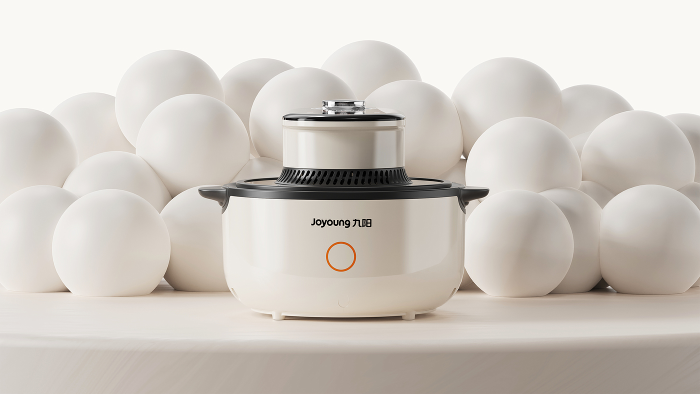 Air fryer，small home appliances，Cool tide，Light Retro，Jiuyang，Retro-ism，
