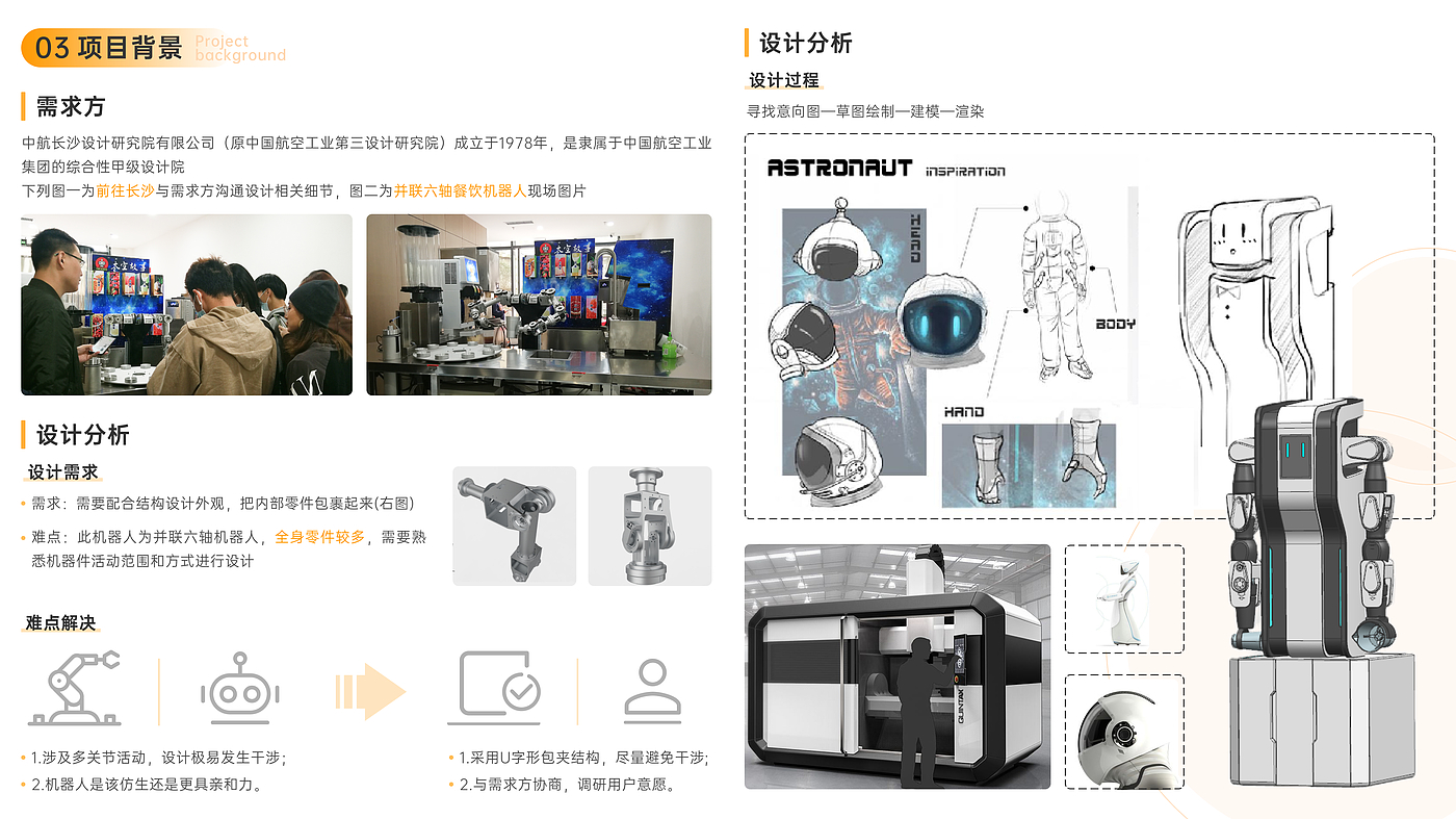 intelligence，equipment，sample reels，robot，project，resume，sheet metal，industrial design，