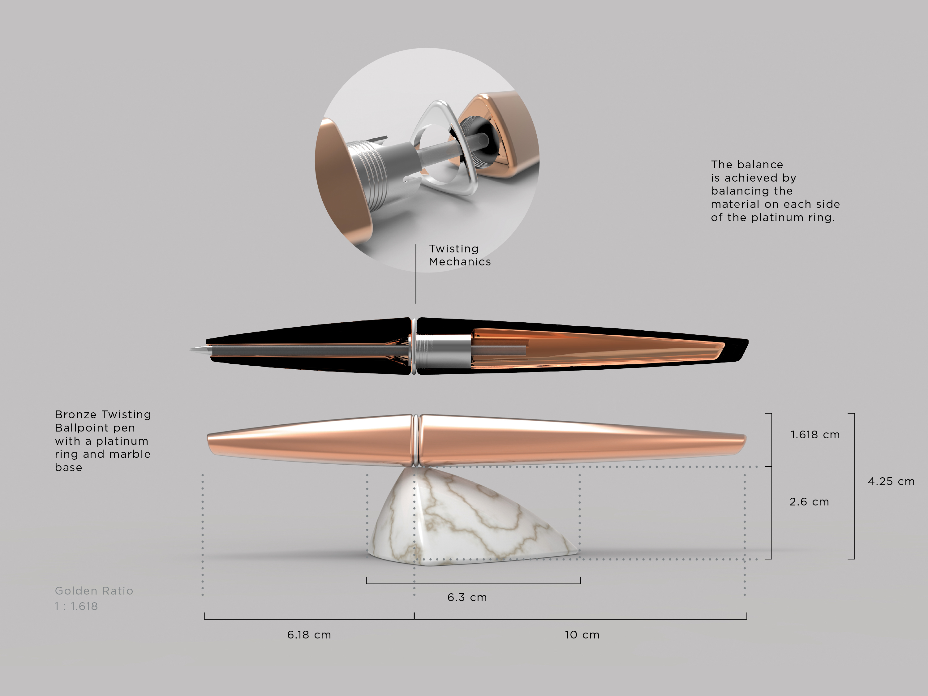 Pen，Cultural creation，balance，Marble，engineering，