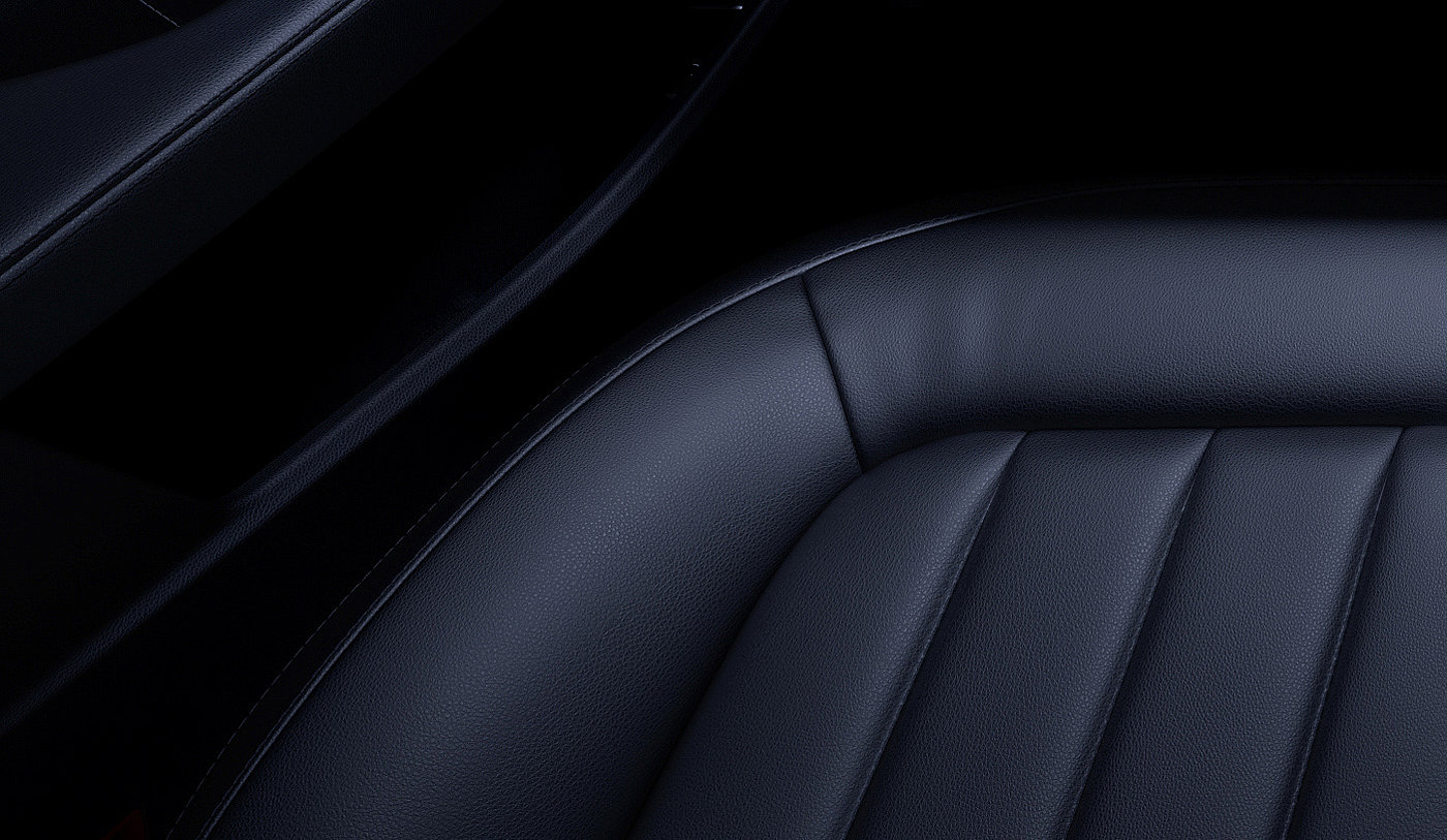 Benz，Interior，Render，cgi，texture of material，