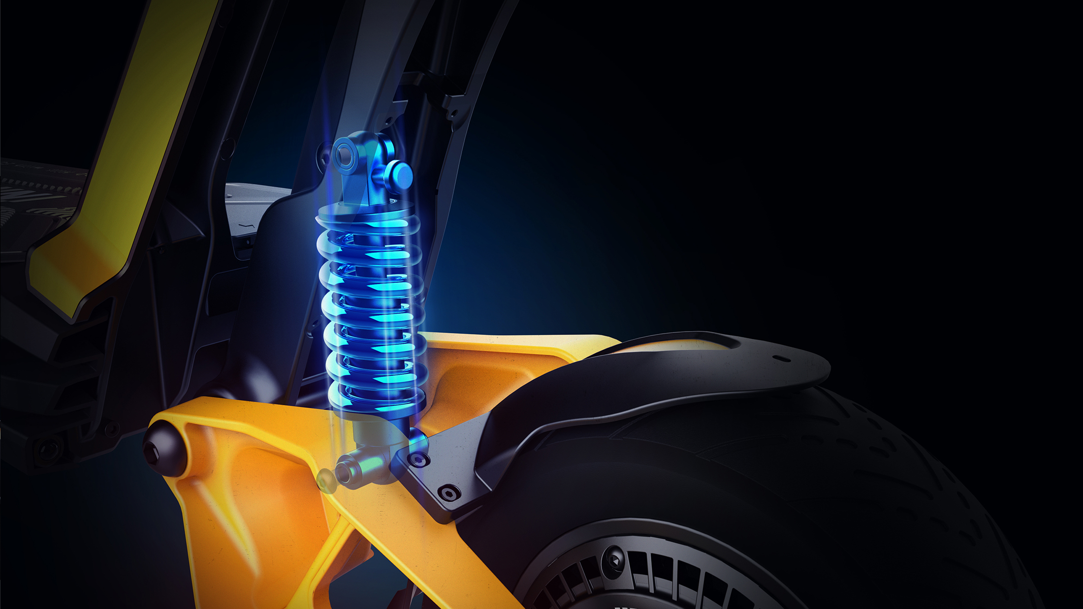 vehicle，industrial design，Scooter，motion，