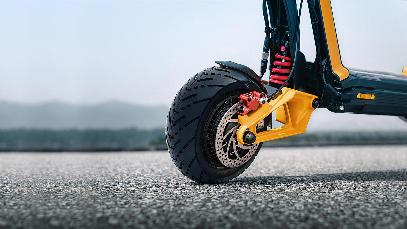 vehicle，industrial design，Scooter，motion，