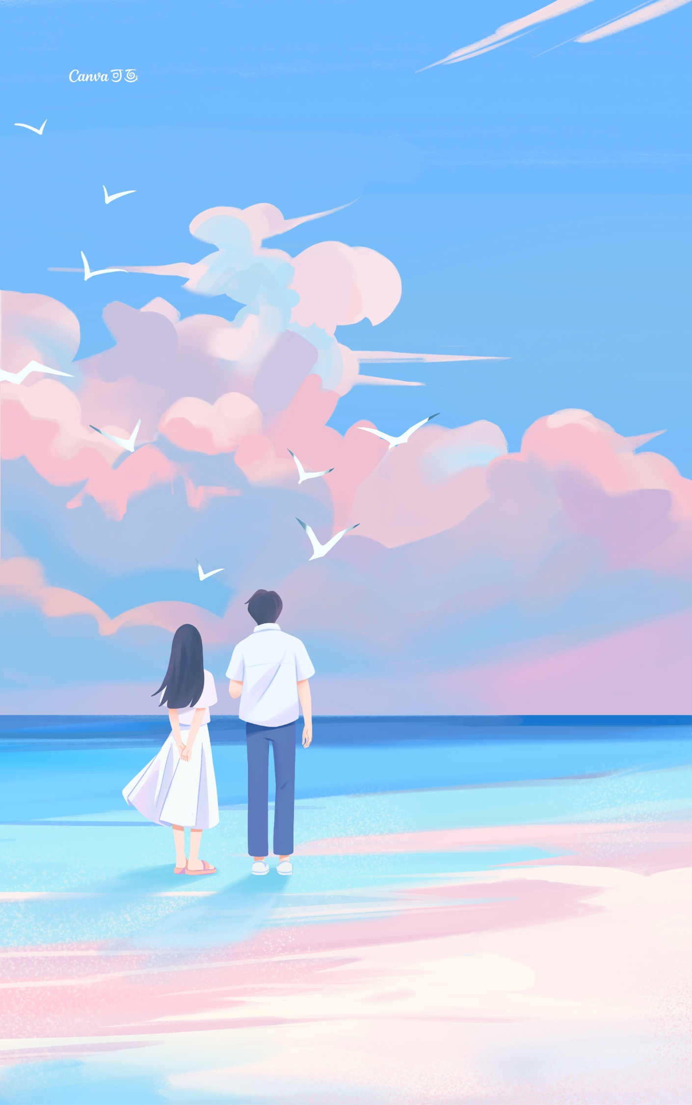 She's as pure as a dove in a church, so I can't get out of it.，