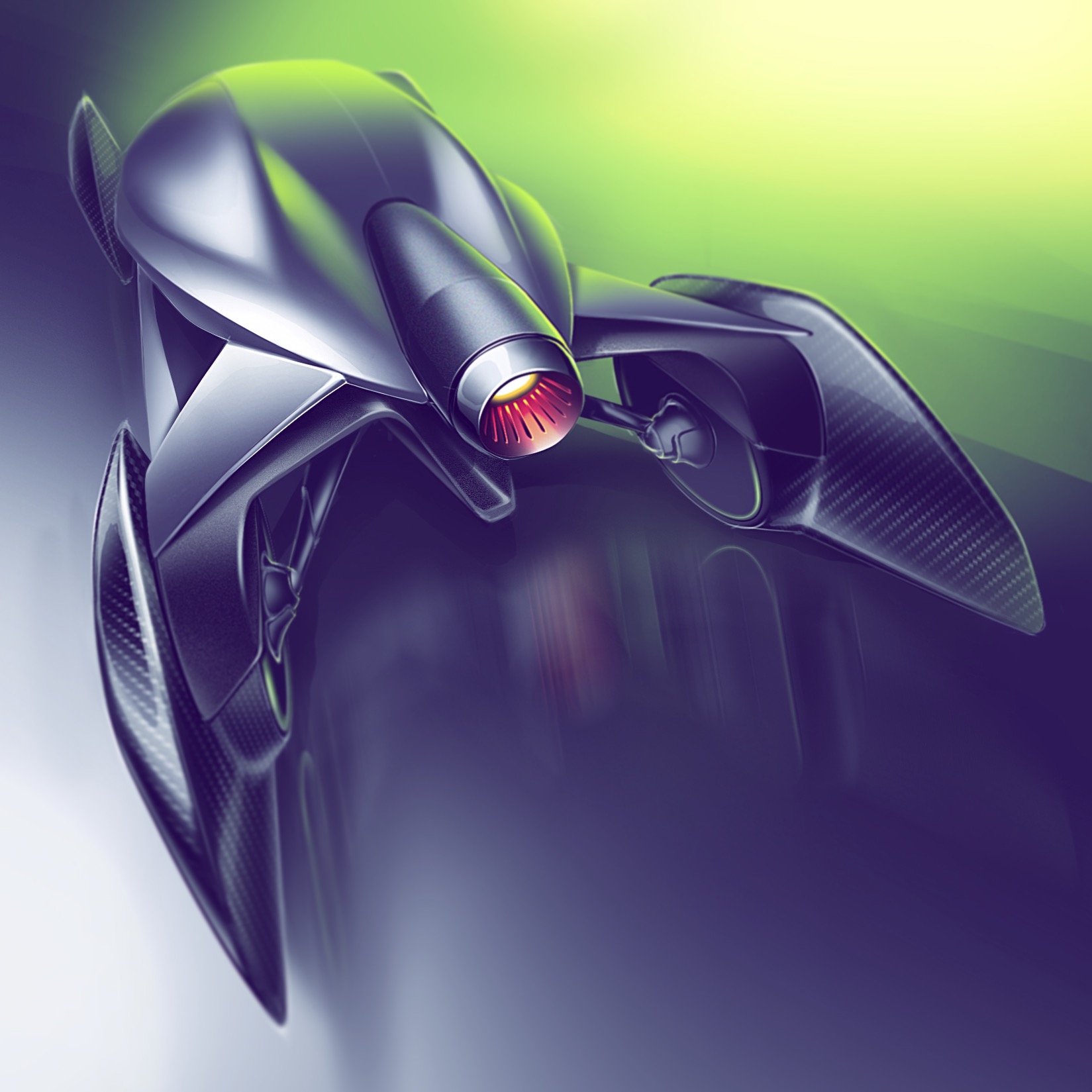 honda，Sports car，Automatic design，sketch，