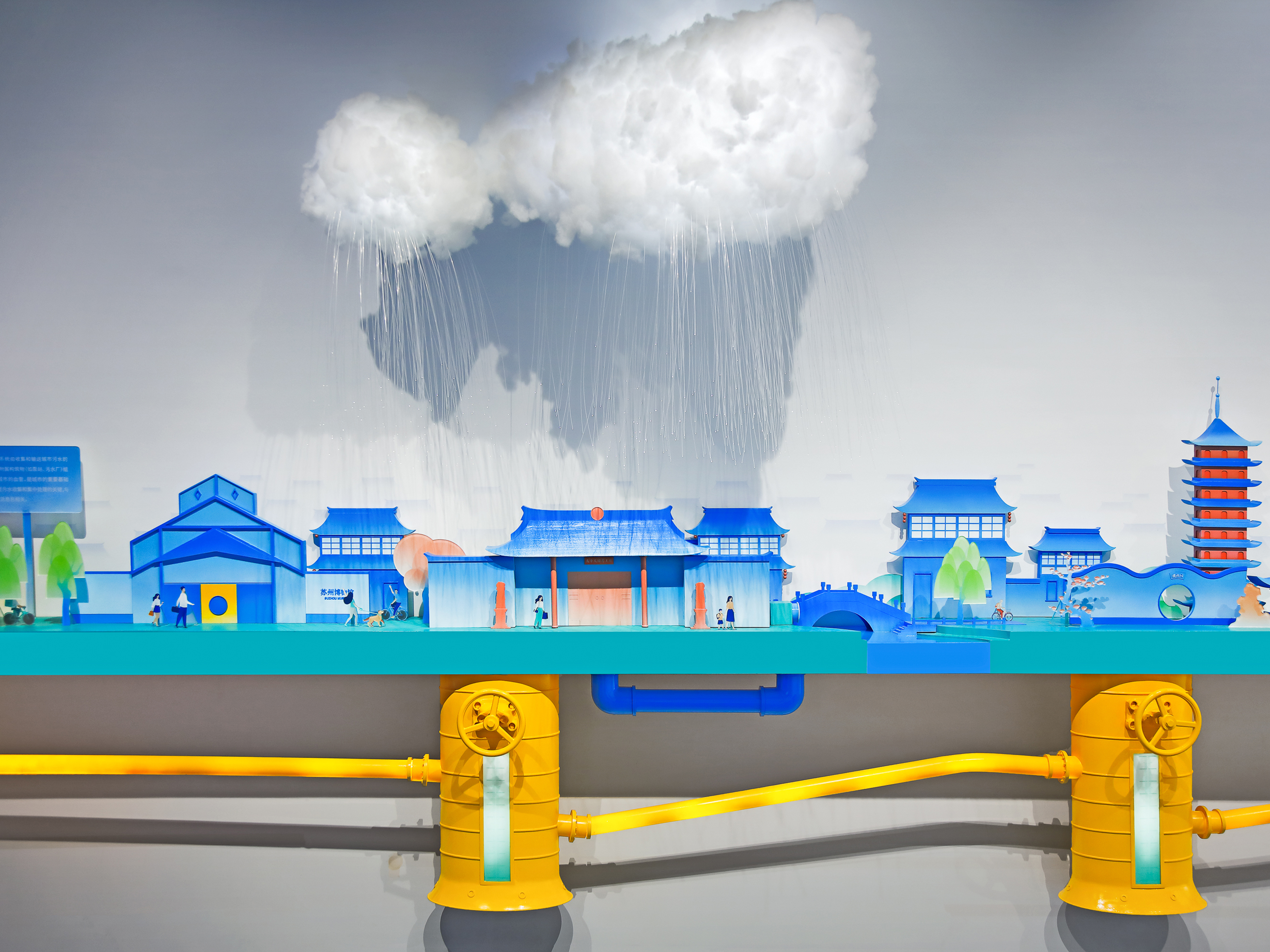 Interior design，public space ，