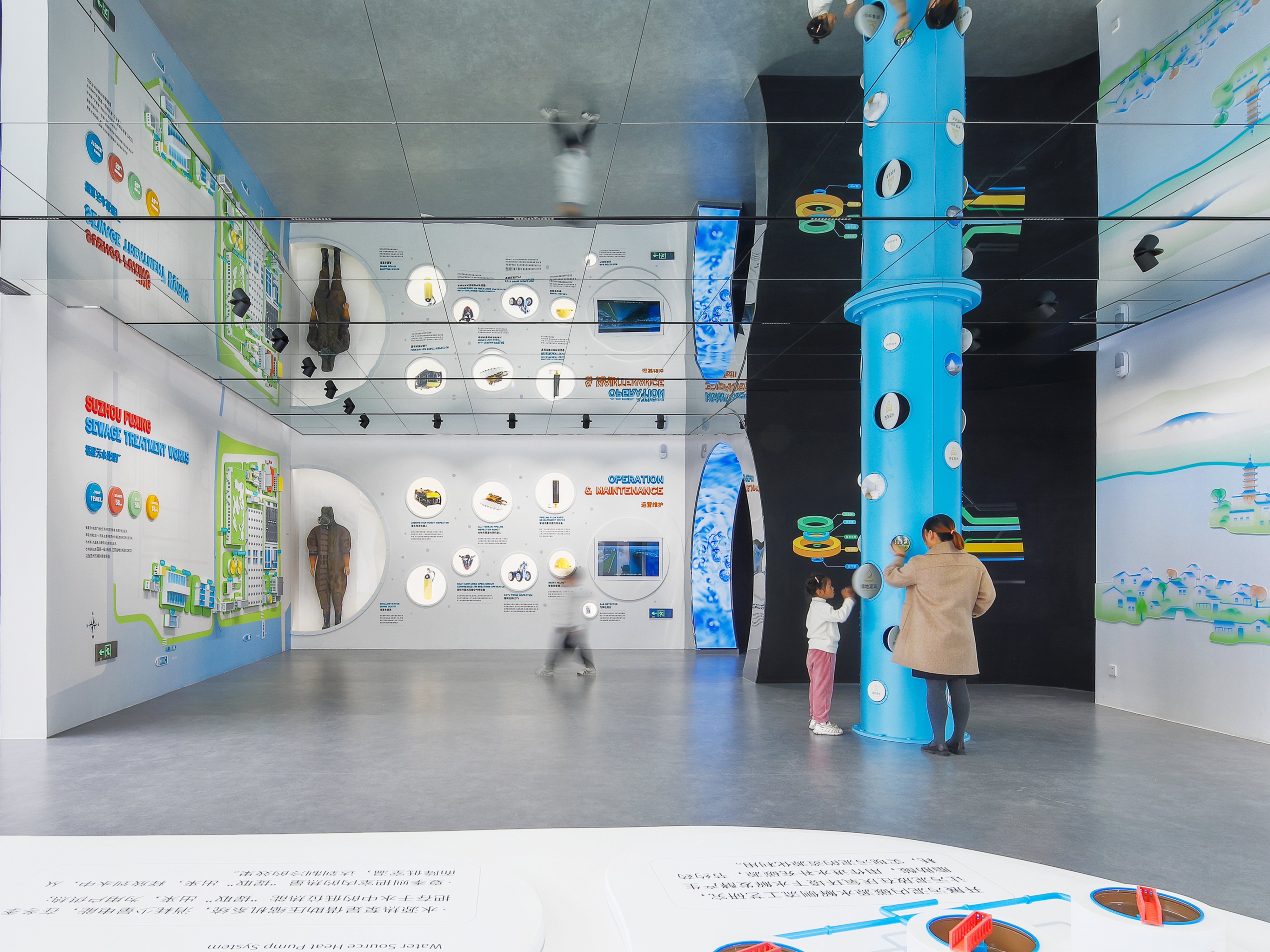 Interior design，public space ，