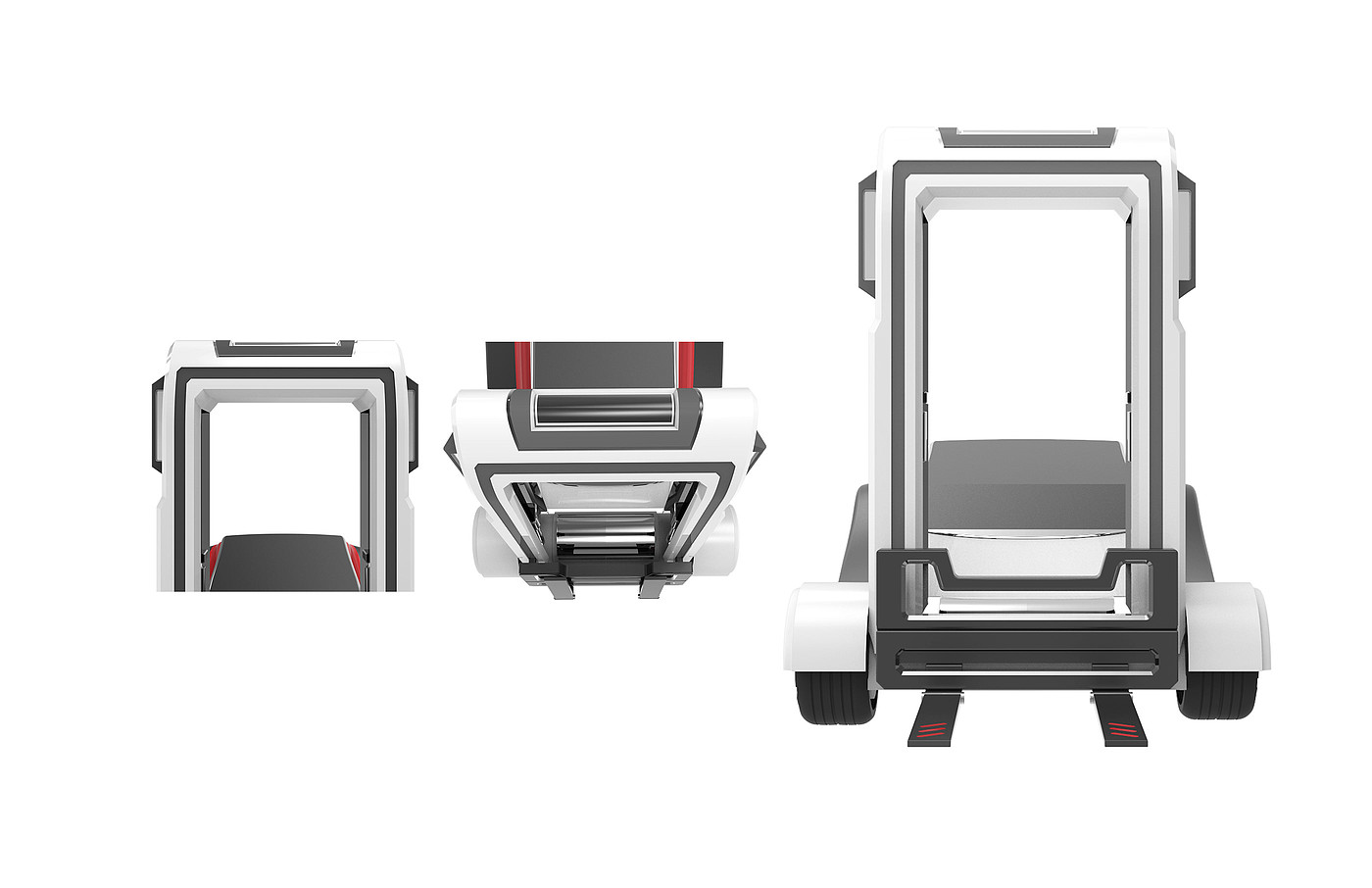 Automatic fork lift，Automatic design，sketch，