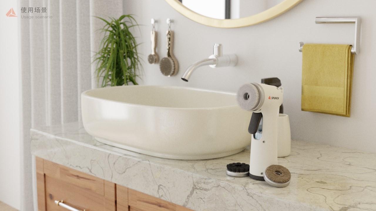 spray，brush，modularization，Ergonomics，multi-function，single-handedly，Commercialization，product design，