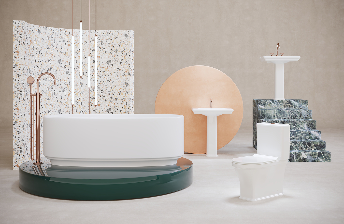 product design，bathroom，
