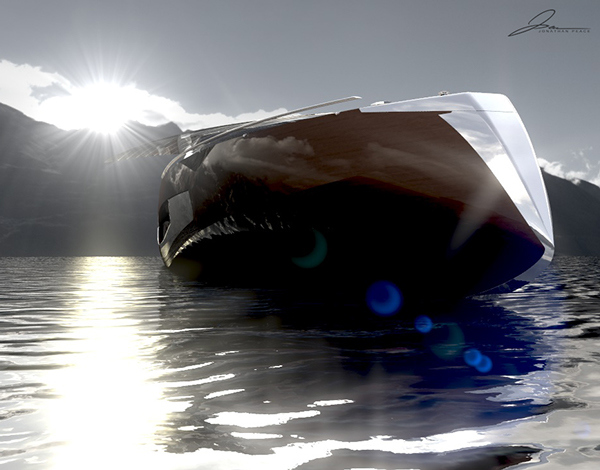 concept，yacht，luxury，industrial design，Interior，