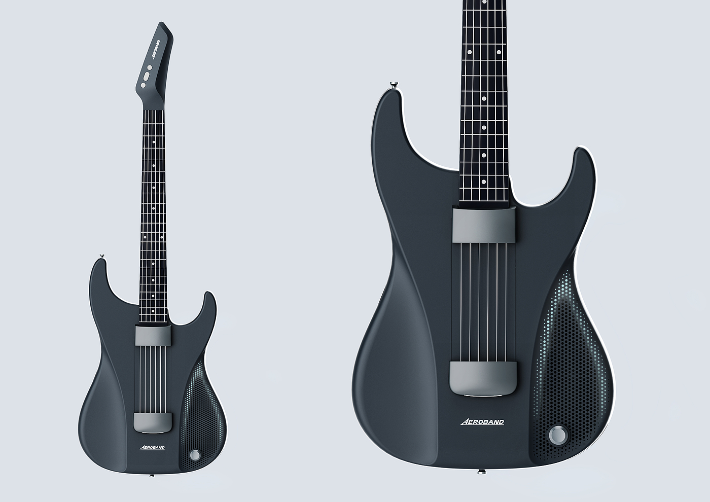 【2023年 iF设计奖】Aeroband smart guitar - 普象网