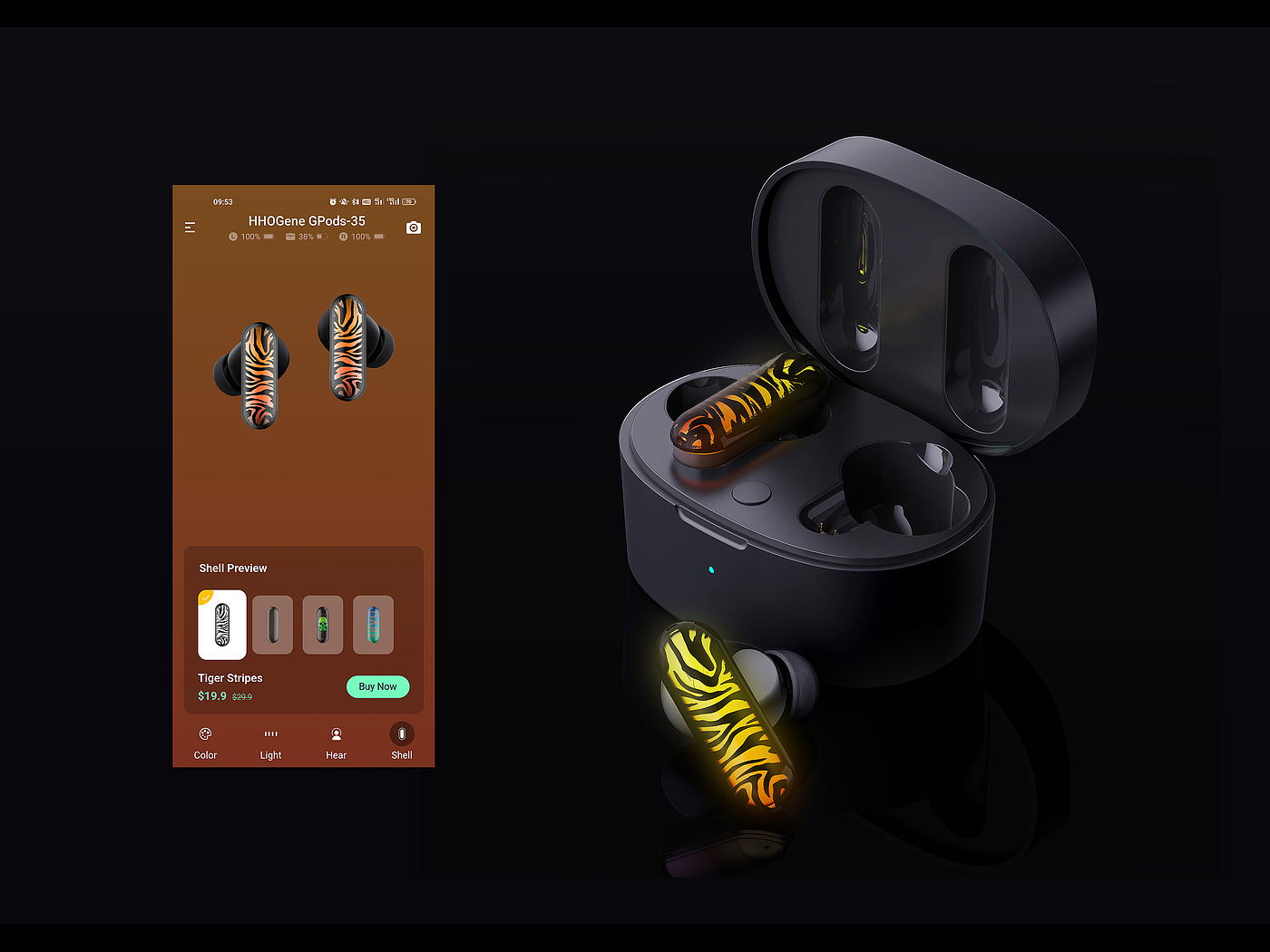 product design，hi-fi equipment，