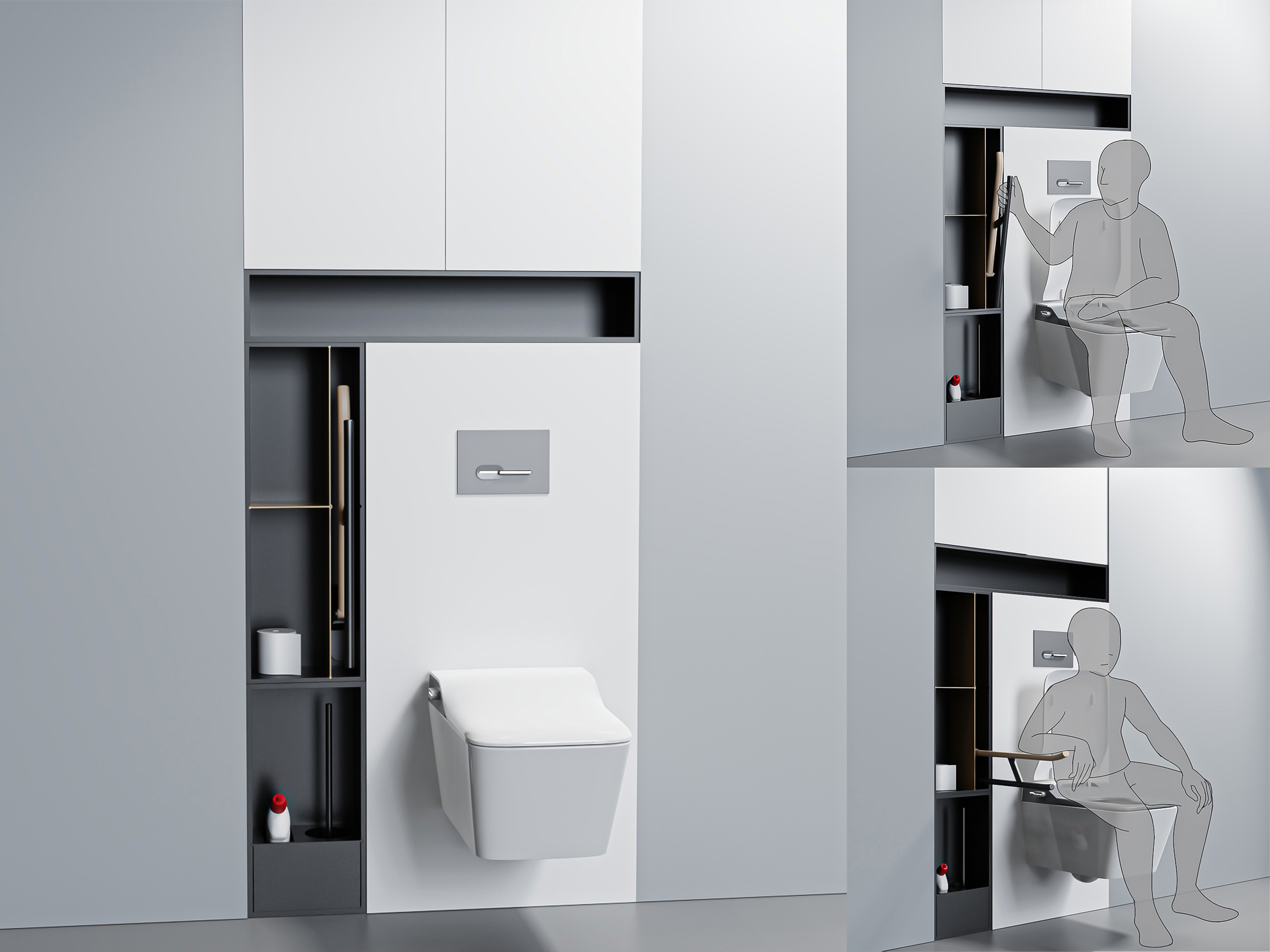 product design，bathroom，