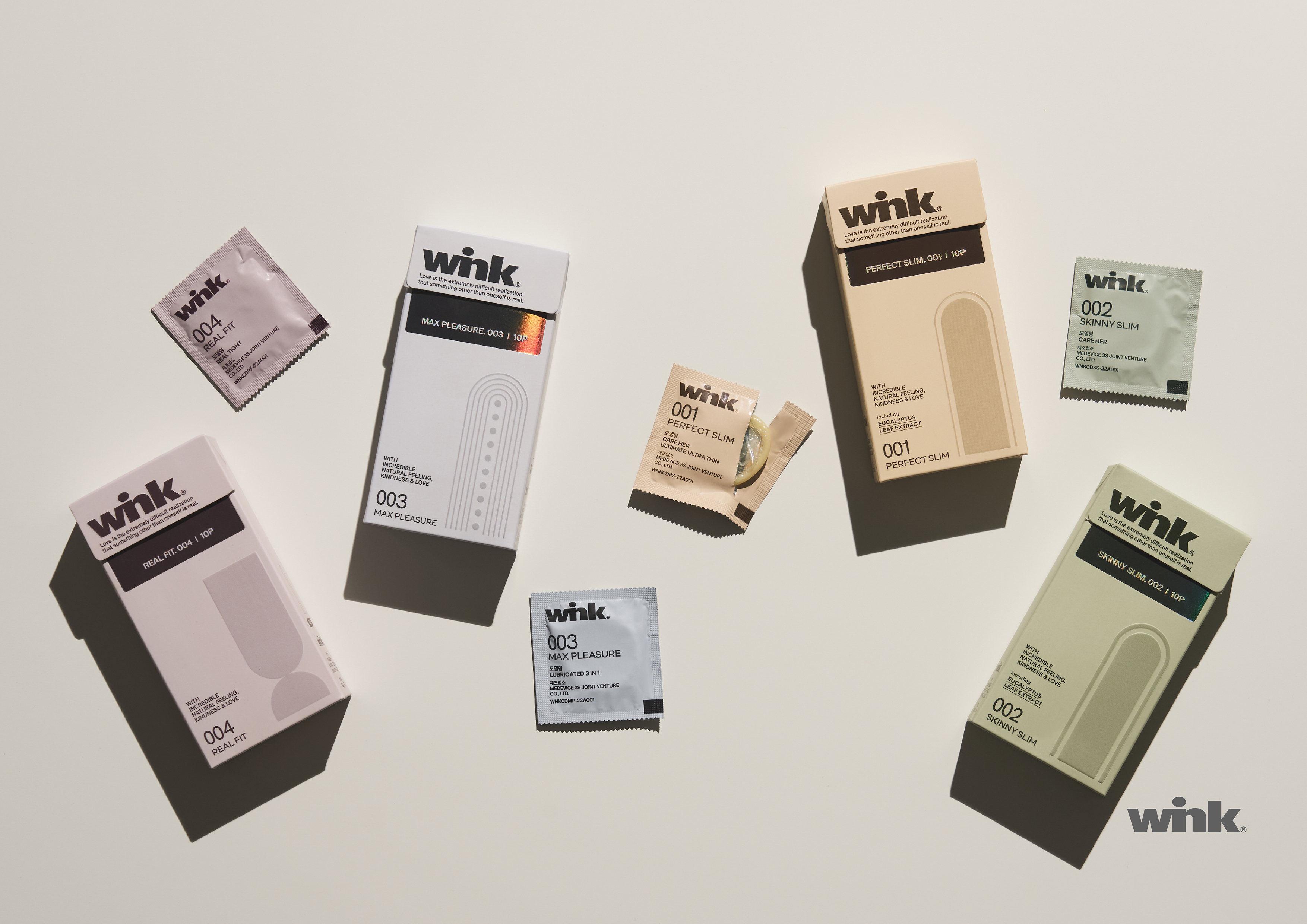 packing design，Consumer products，Condom packaging，