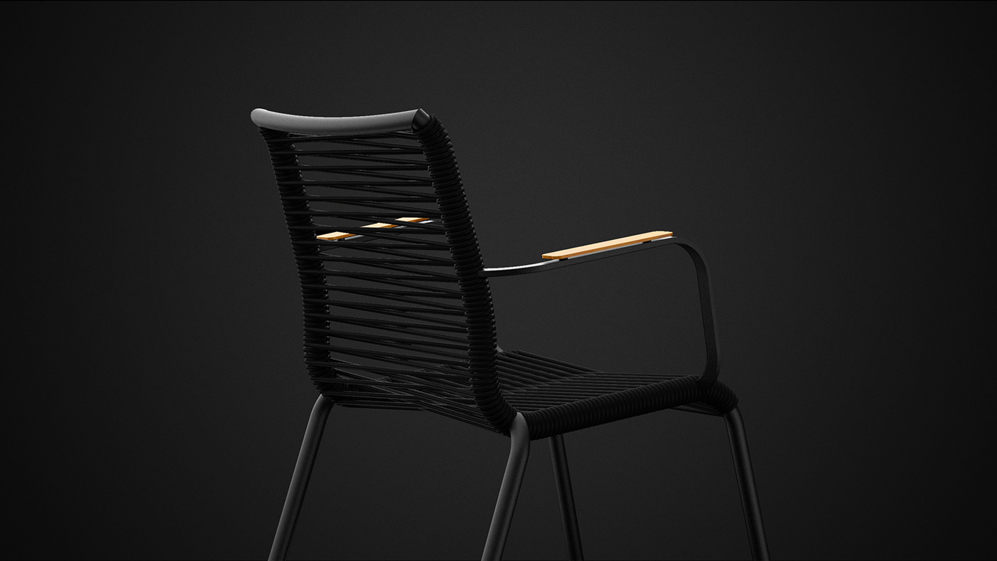 black，woodiness，Simplicity，chair，