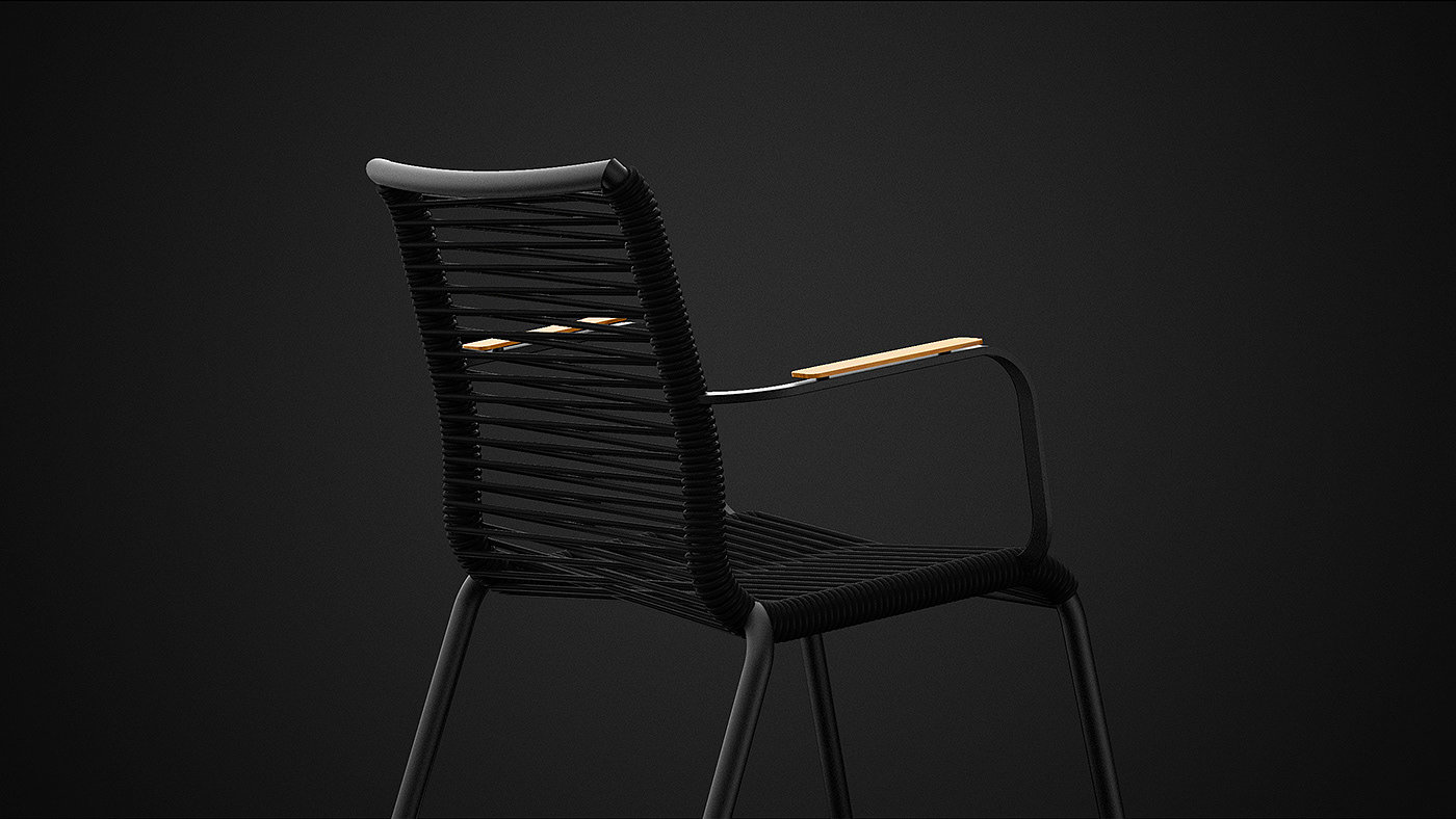 black，woodiness，Simplicity，chair，