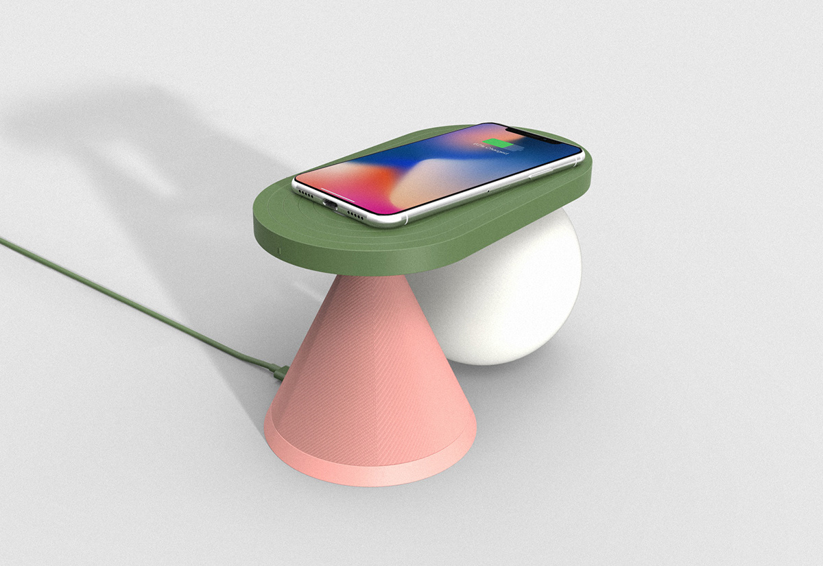 Iphonex accessories，loudspeaker box，Desk lamp，Charger，multi-function，