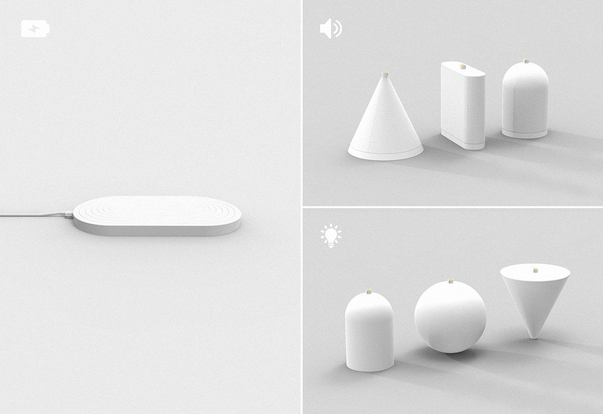 Iphonex accessories，loudspeaker box，Desk lamp，Charger，multi-function，