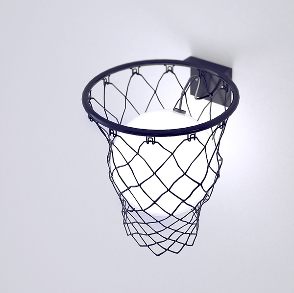 Wall lamp，Atmosphere lamp，lamp，light，Home Furnishing，Basketball，