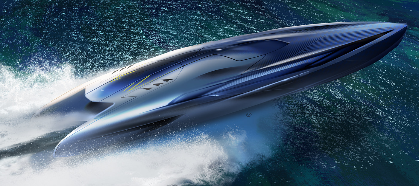 vehicle，Speedboat，Ocean Machines，