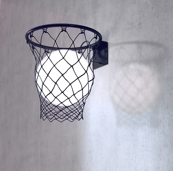Wall lamp，Atmosphere lamp，lamp，light，Home Furnishing，Basketball，