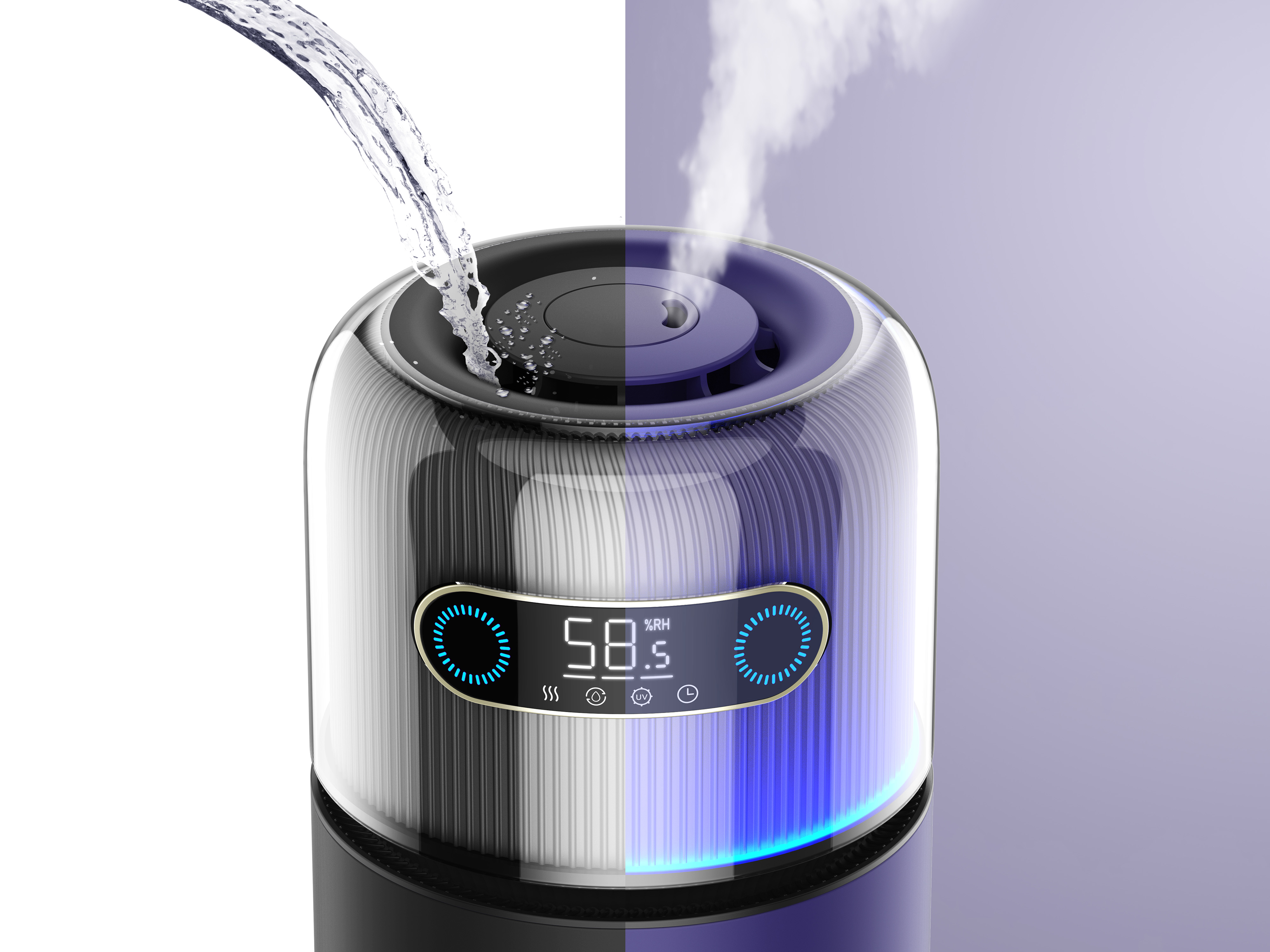 product design，Home/tableware，Humidifier，