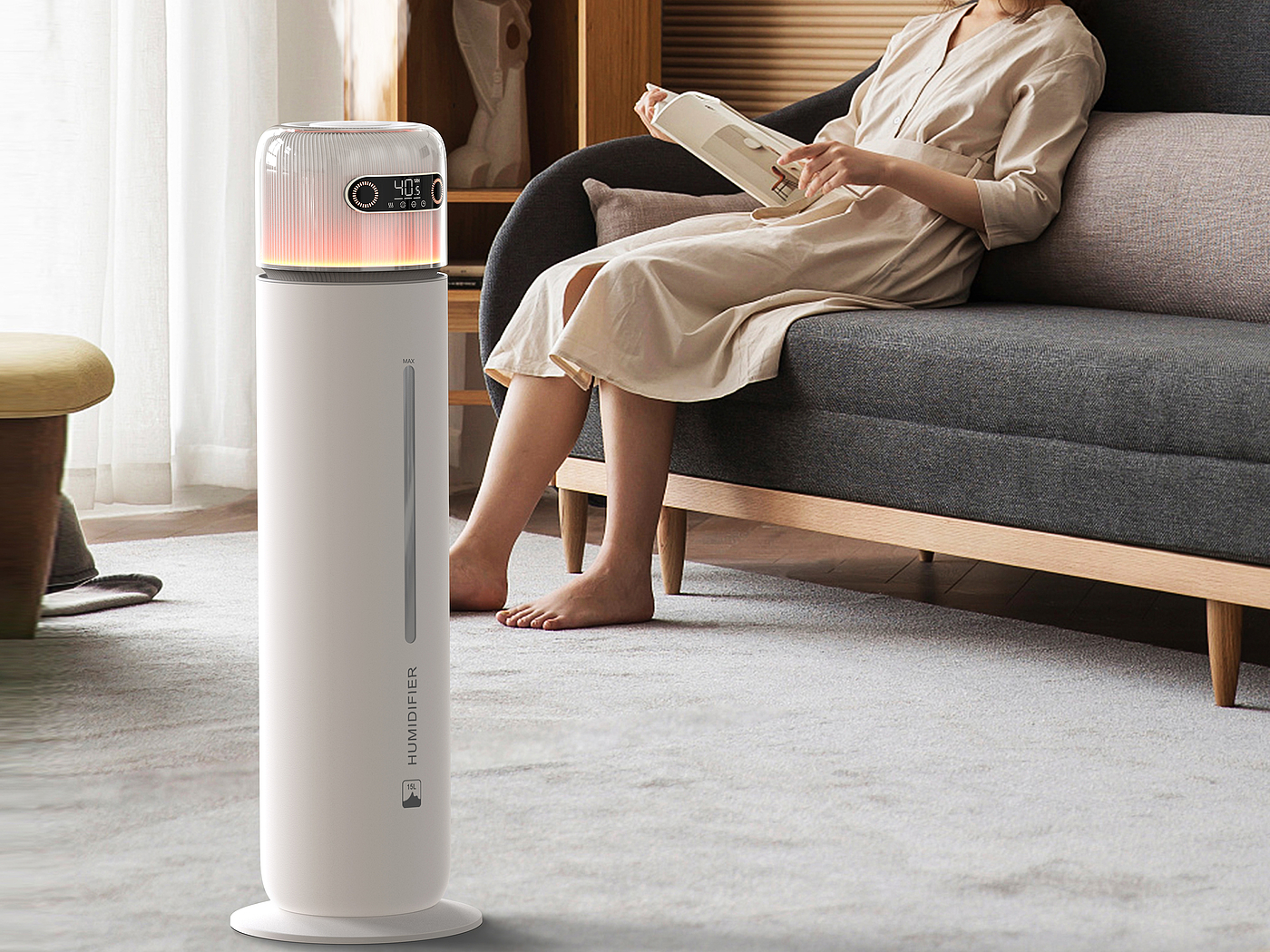 product design，Home/tableware，Humidifier，