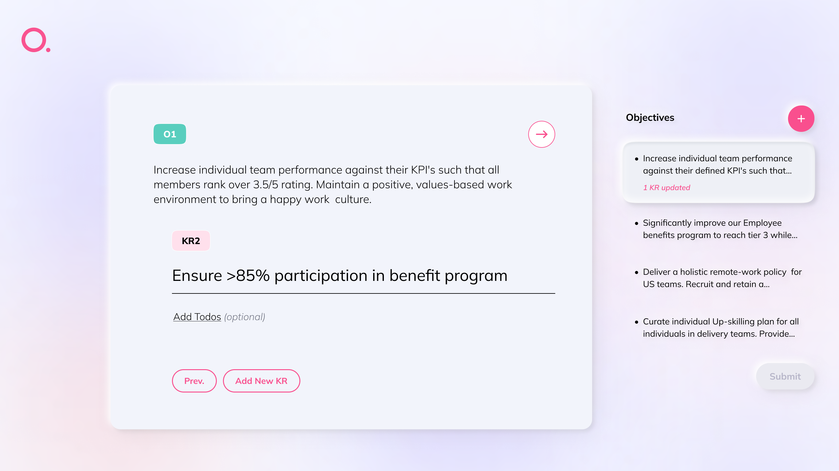 【2023年 iF设计奖】Ayraa: The Intelligent Enterprise OKR Platform - 普象网