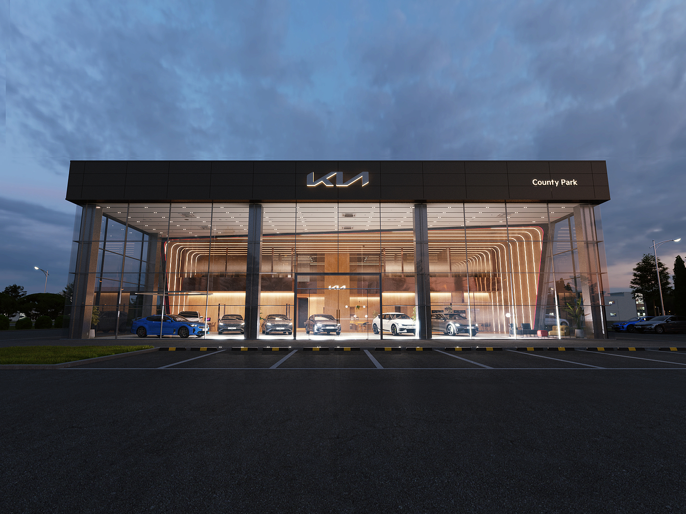 【2023年 iF设计奖】Kia Store Identity - 普象网