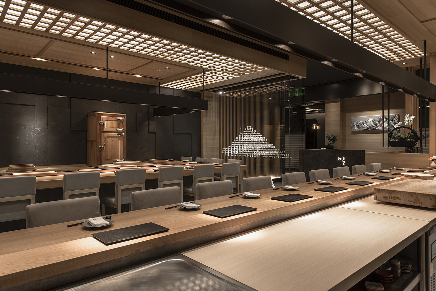 Interior design，Hospitality space，