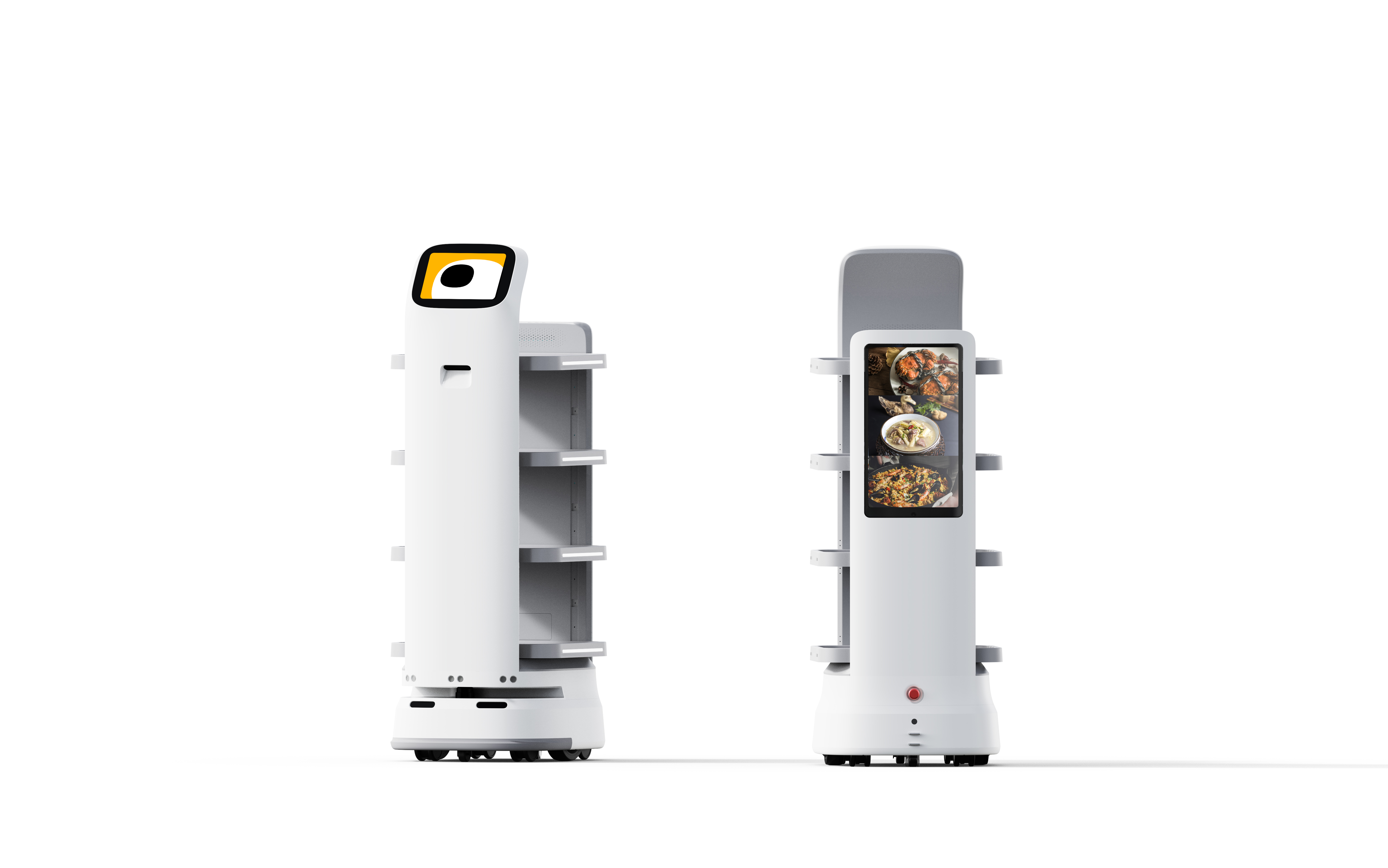 product design，Public Design/Retail Projects，Intelligent food delivery robot DECA，