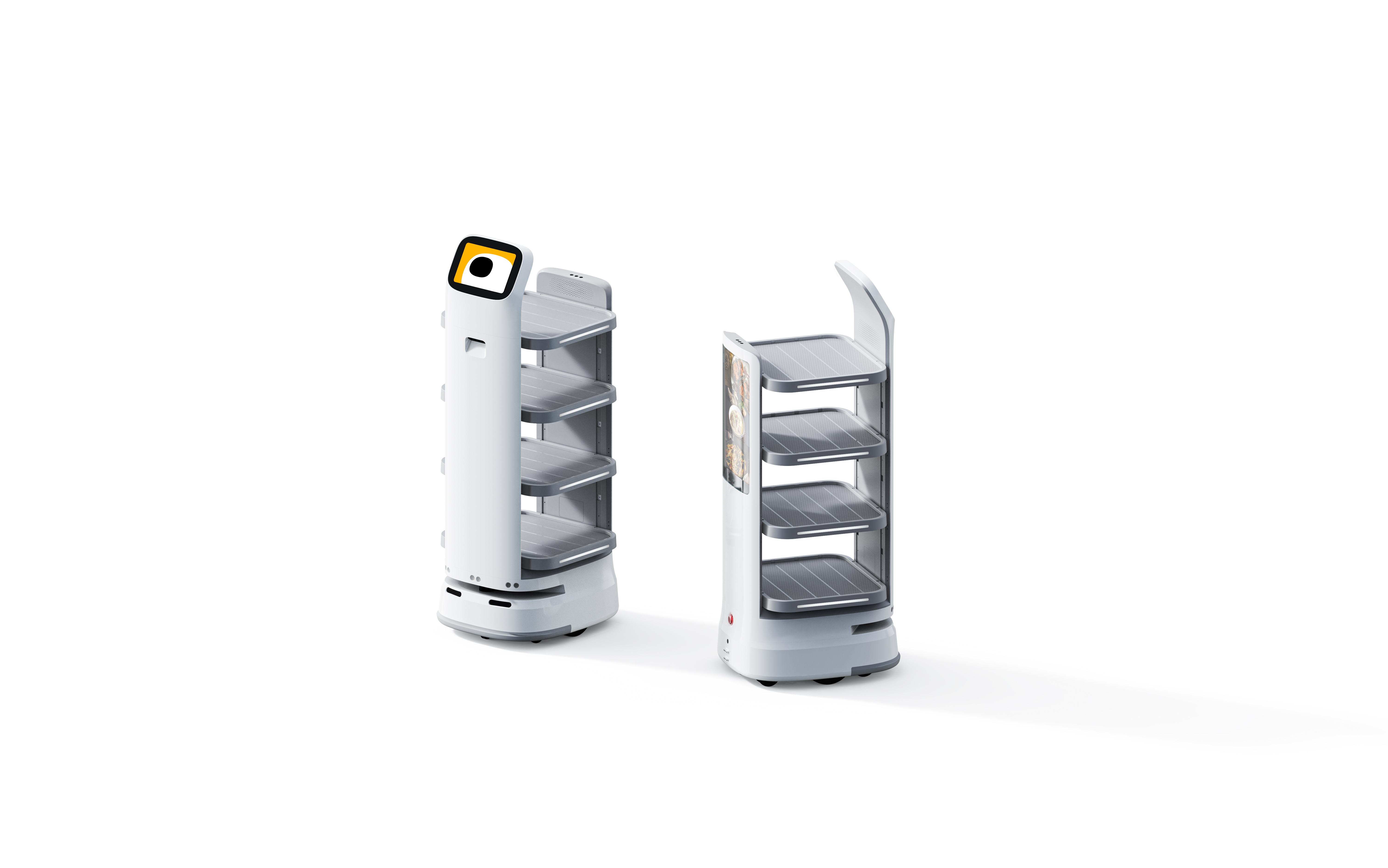 product design，Public Design/Retail Projects，Intelligent food delivery robot DECA，