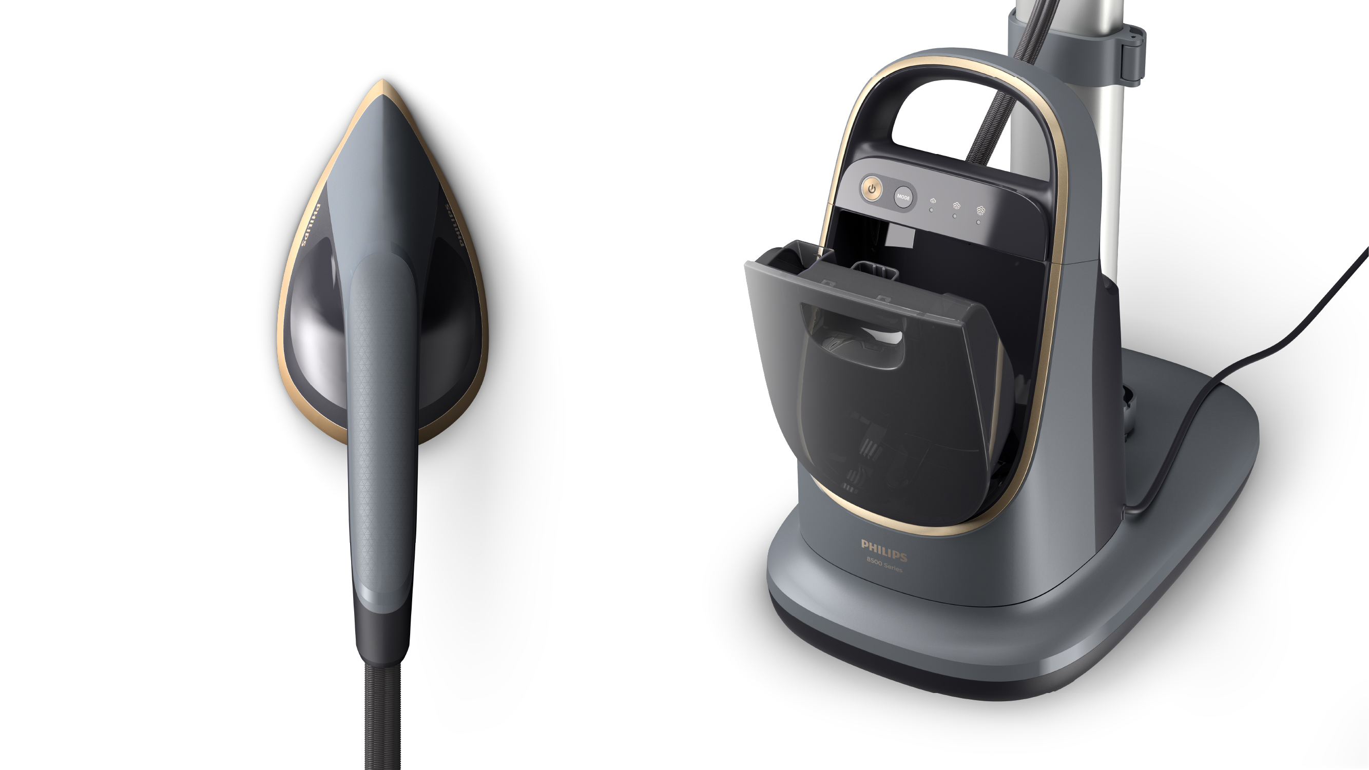 product design，Home/tableware，Philips all-in-one ironing machine，