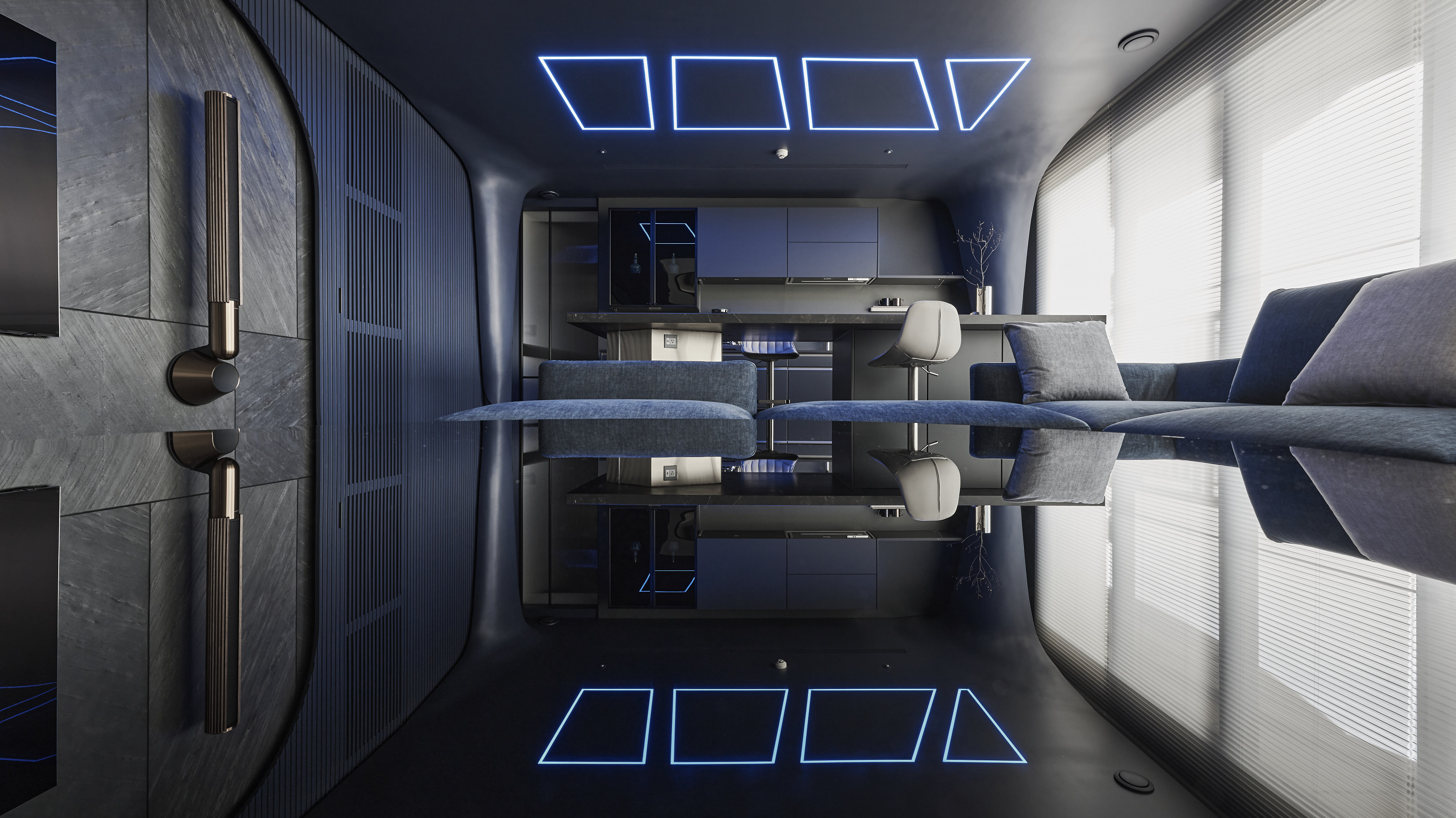 Interior design，residence，