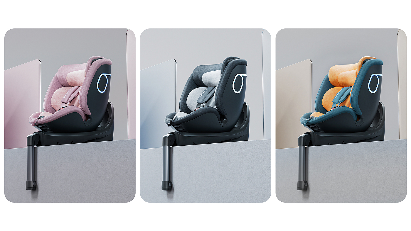 product design，Baby products，vehicle-use child safety seats，