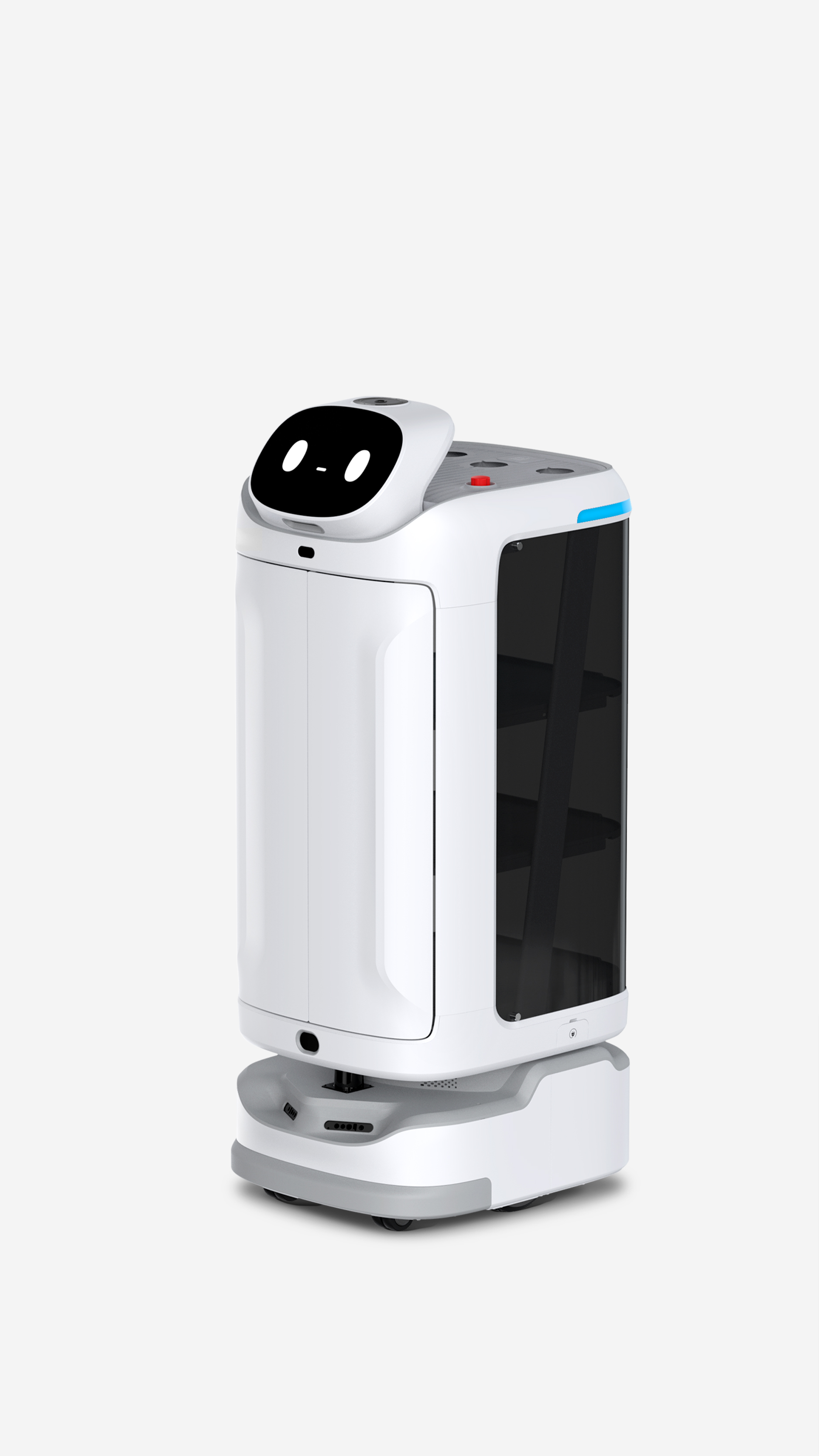 product design，Public Design/Retail Projects，Multifunctional delivery robot，