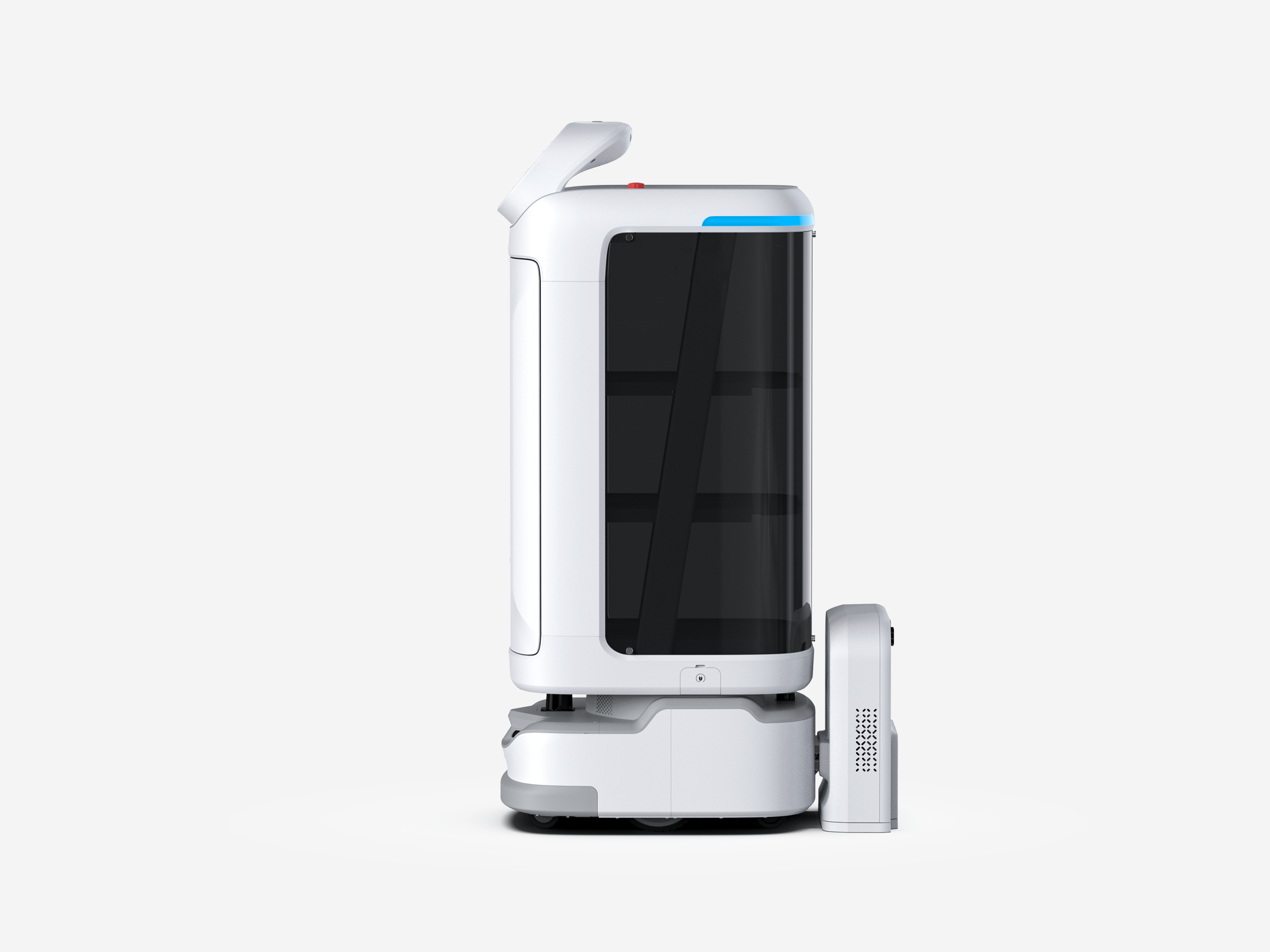 product design，Public Design/Retail Projects，Multifunctional delivery robot，