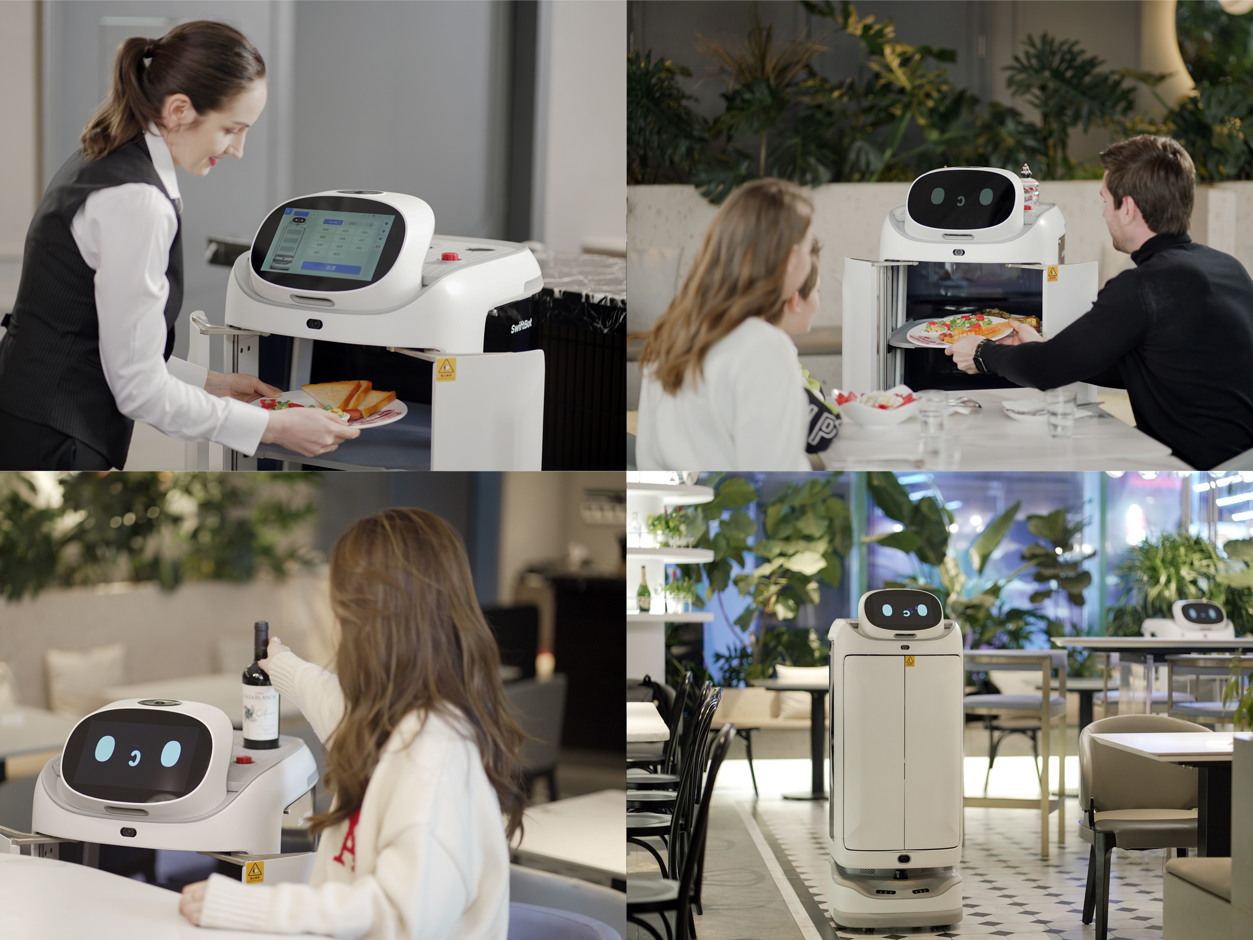 product design，Public Design/Retail Projects，Multifunctional delivery robot，