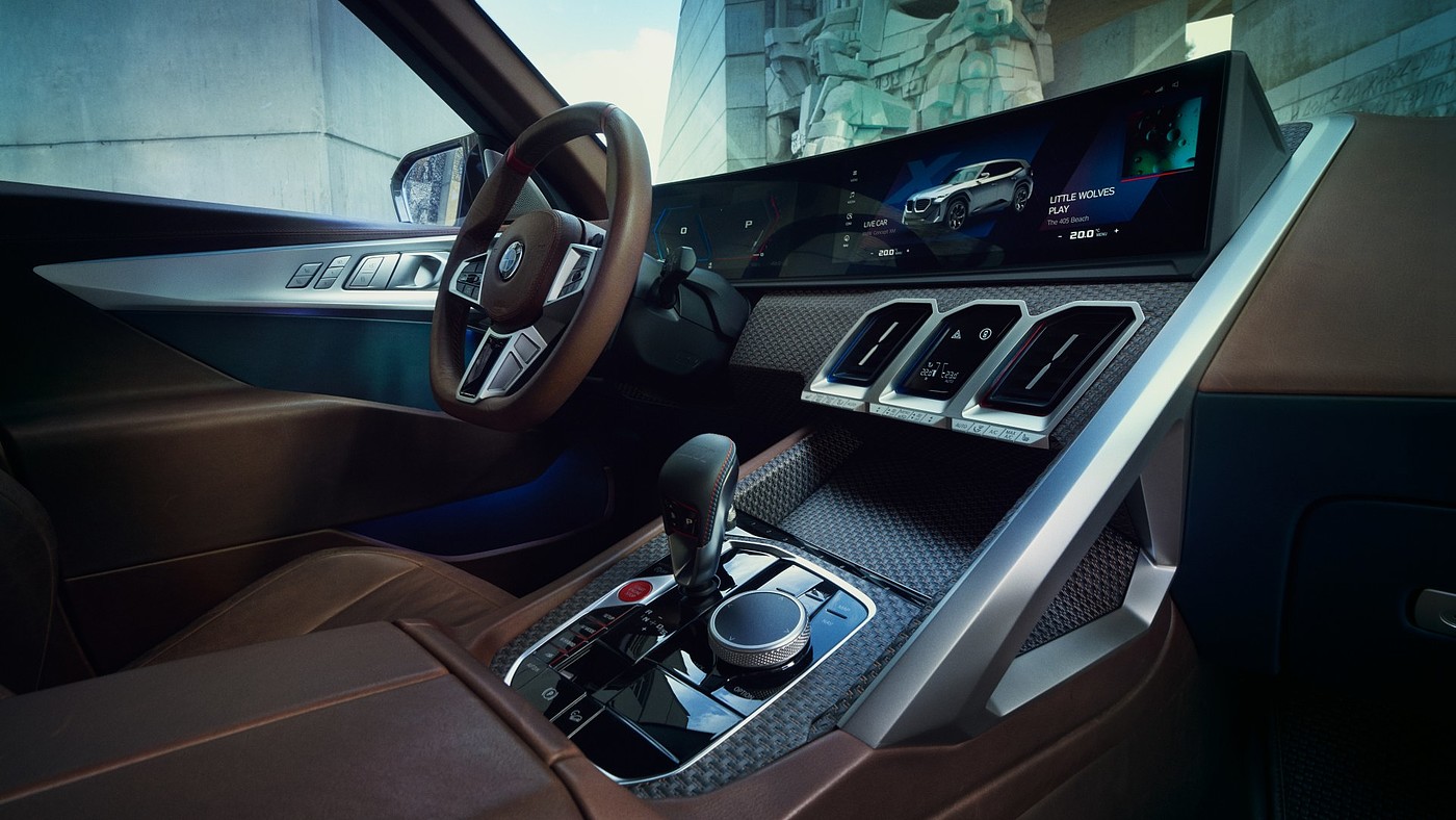 bmw，xM，conceptcar，interiordesign，automotivedesign，