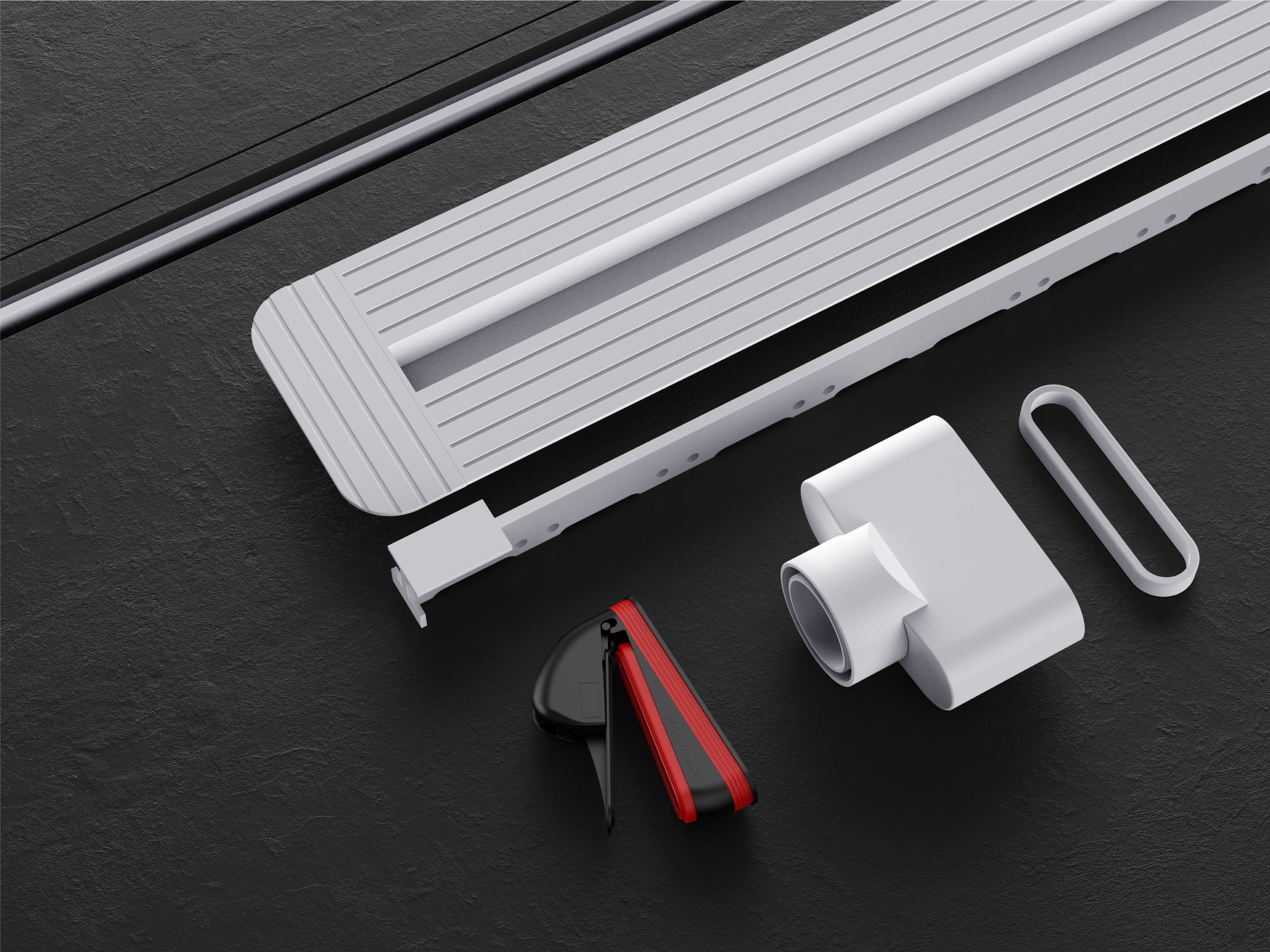 product design，Architectural technology，Linear earth drain magnetic drain valve，