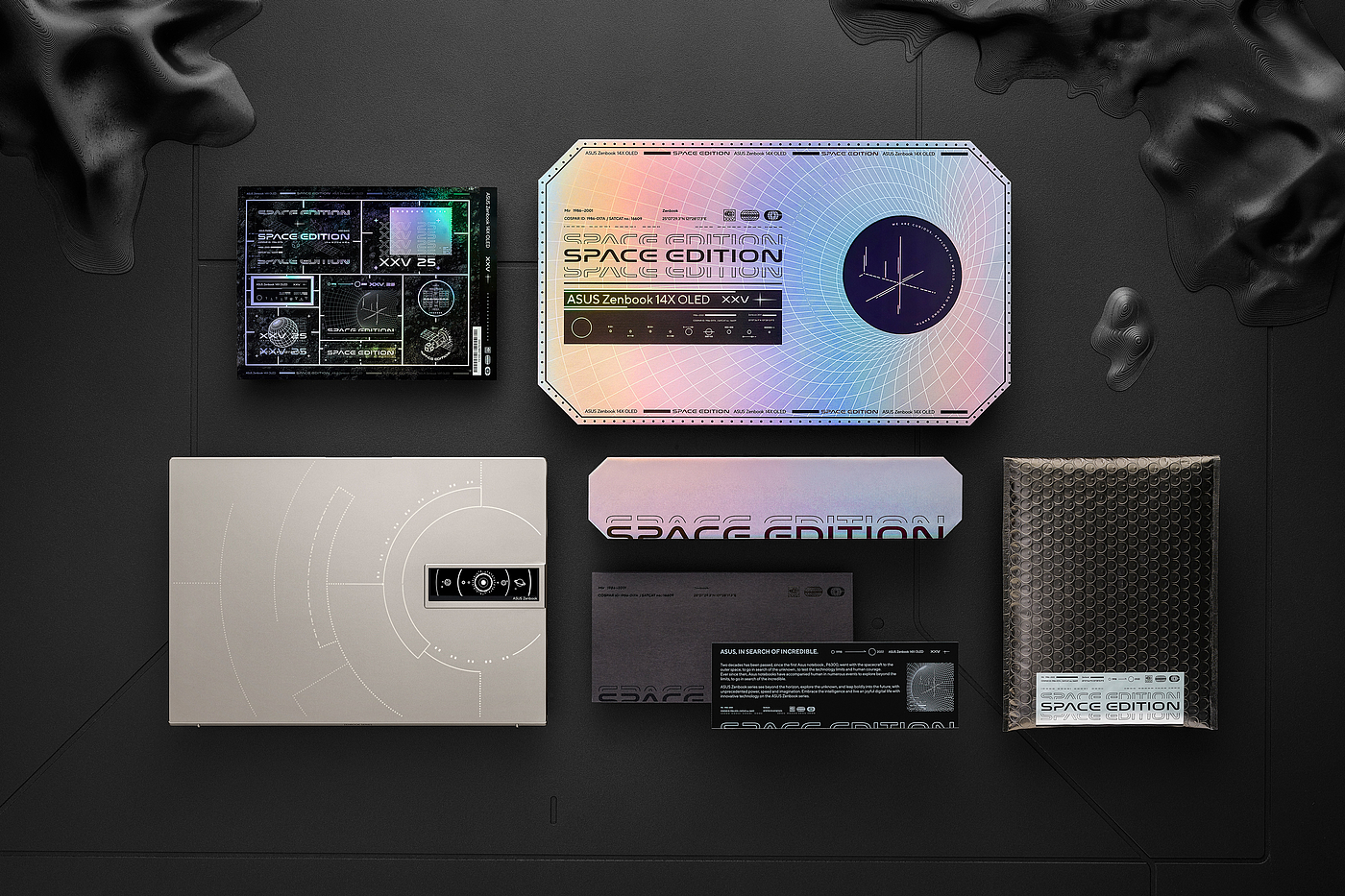 packing design，Consumer products，Laptop Packaging，
