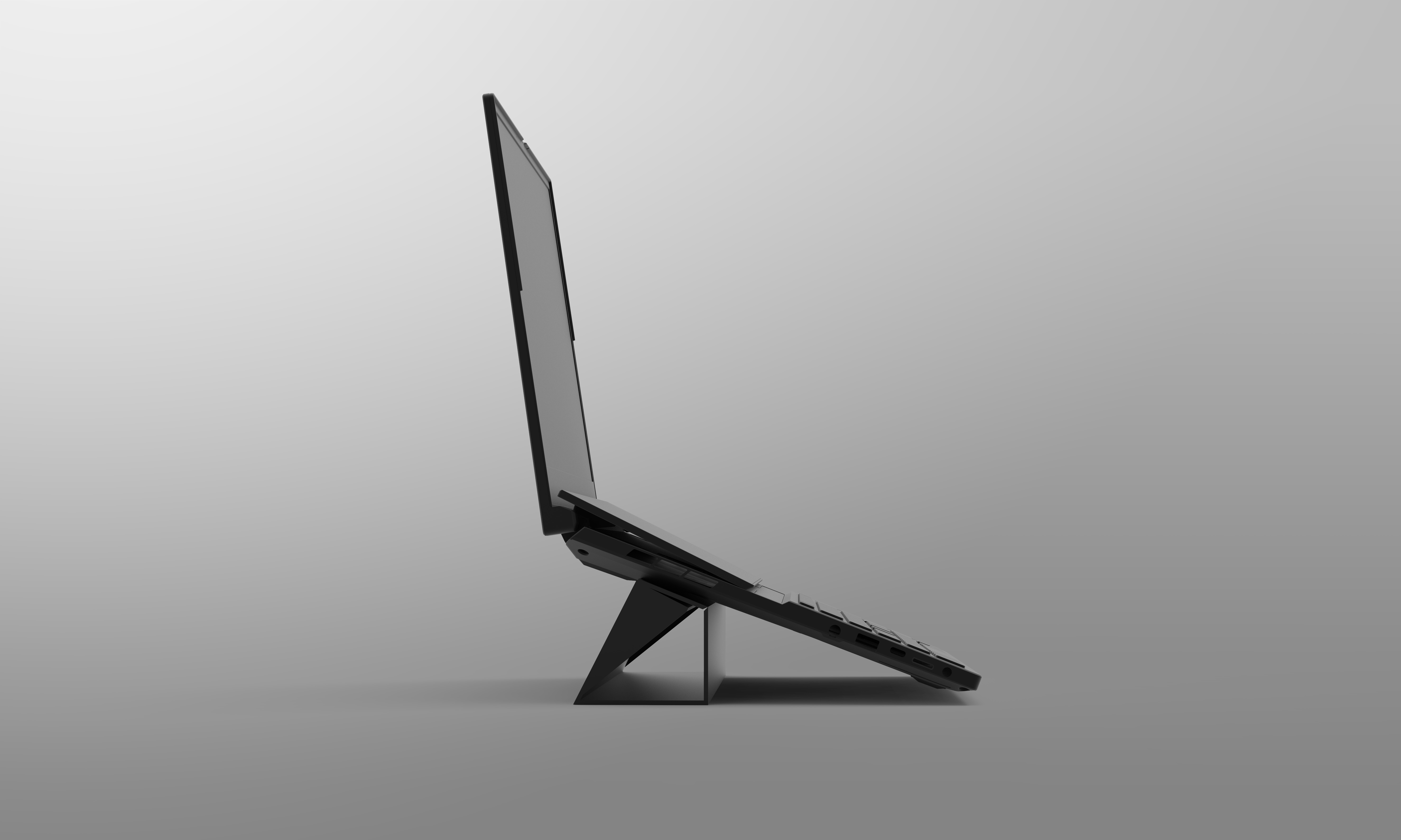 packing design，Consumer products，Laptop Packaging，