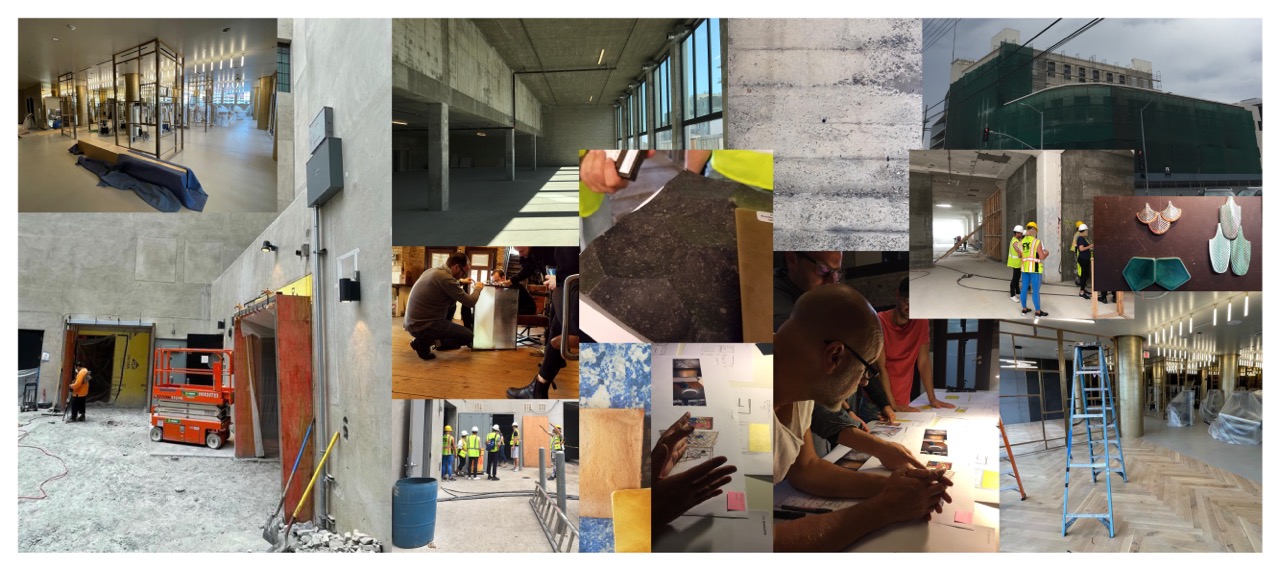 Interior design，public space ，