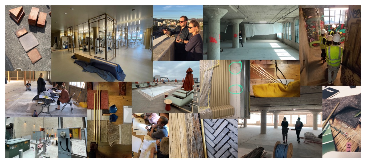 Interior design，public space ，