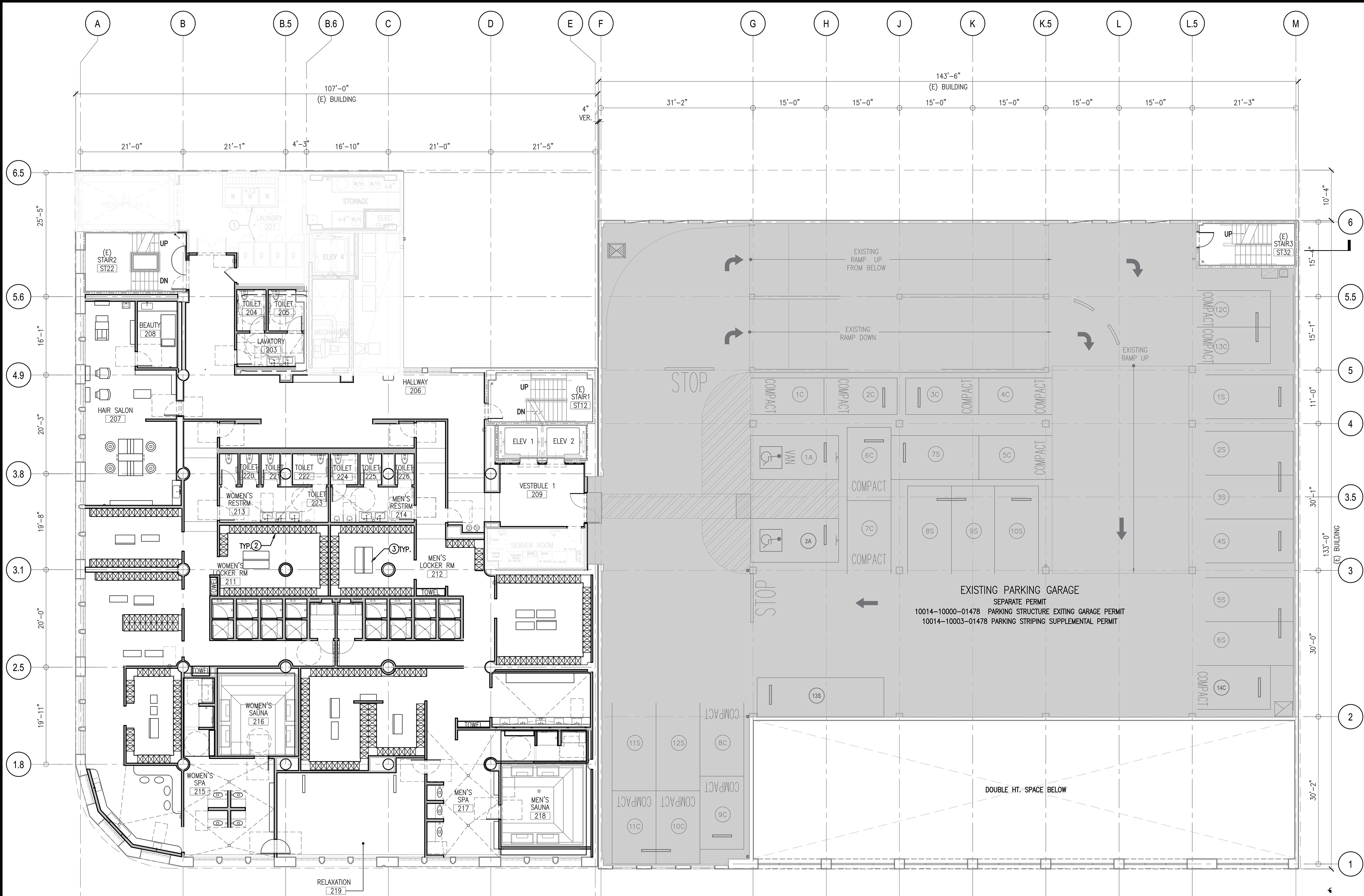 Interior design，public space ，