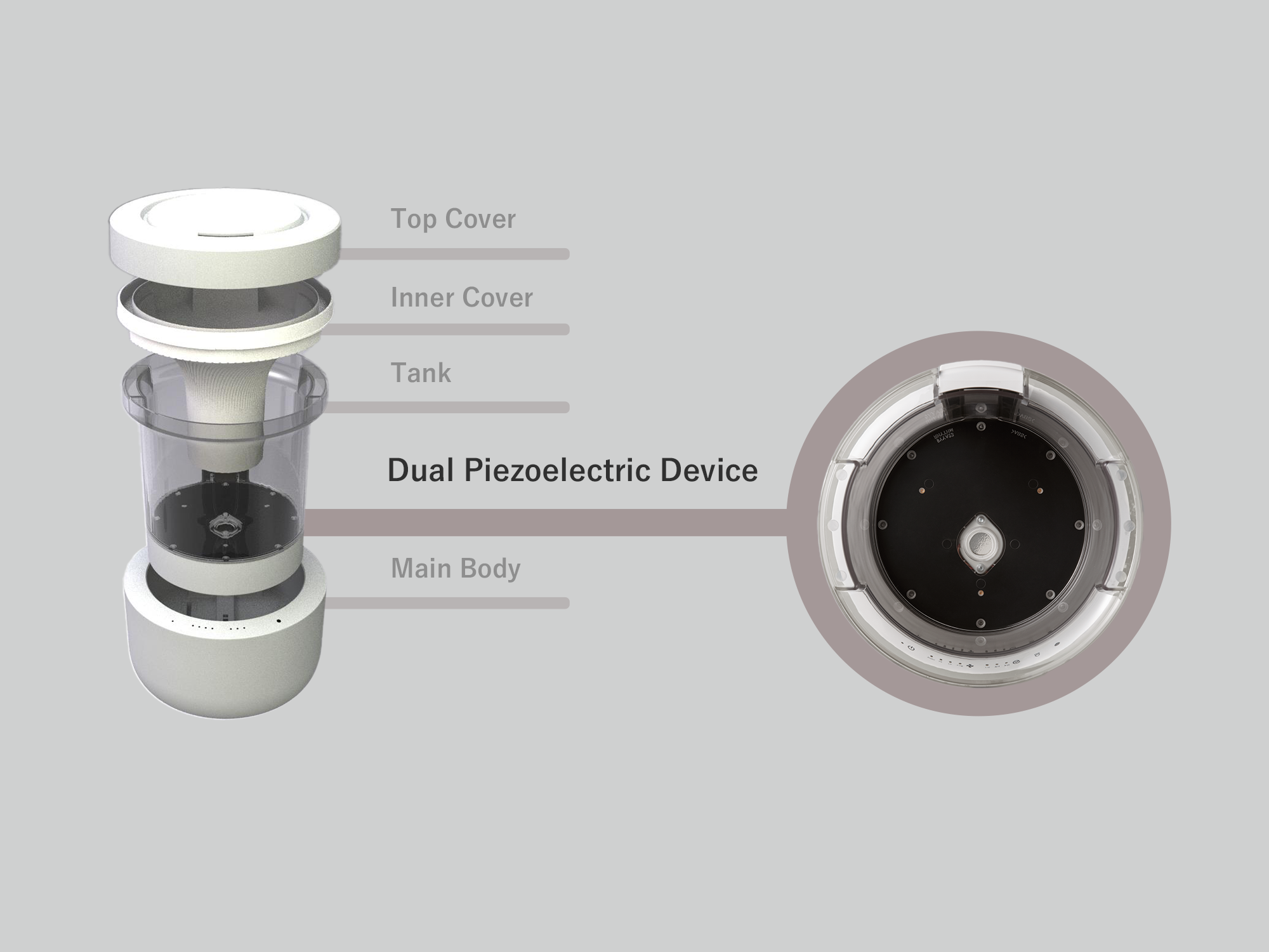 product design，Home/tableware，Humidifier，