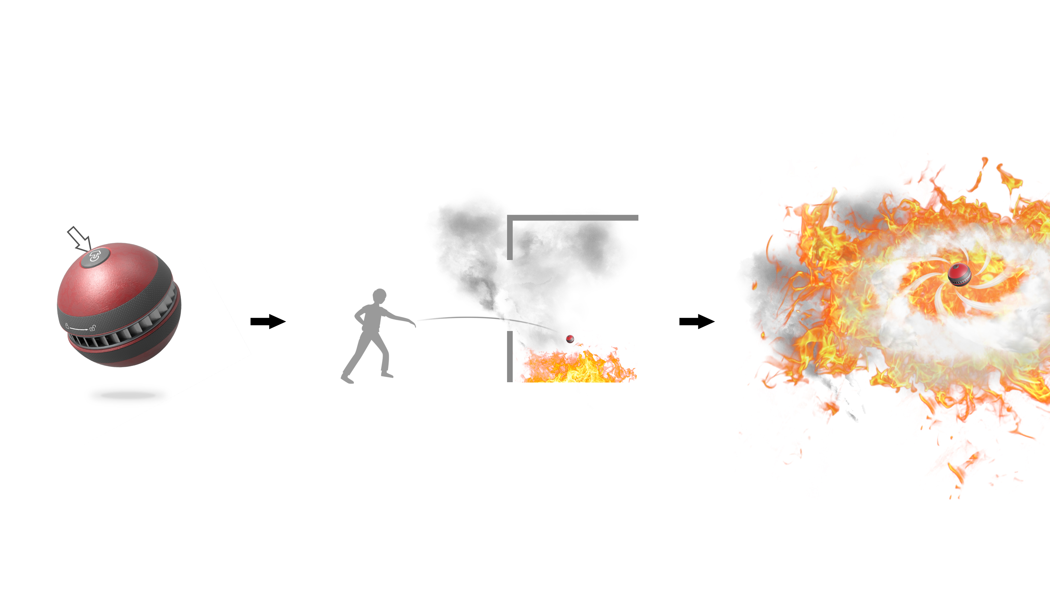 Professional concept，Product concept，Fire Extinguisher，