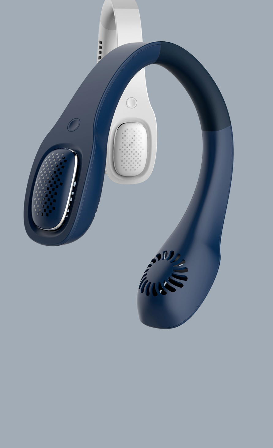 Hanging neck fan design case，