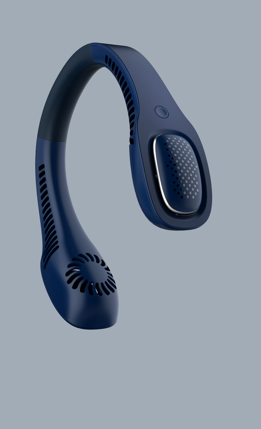 Hanging neck fan design case，