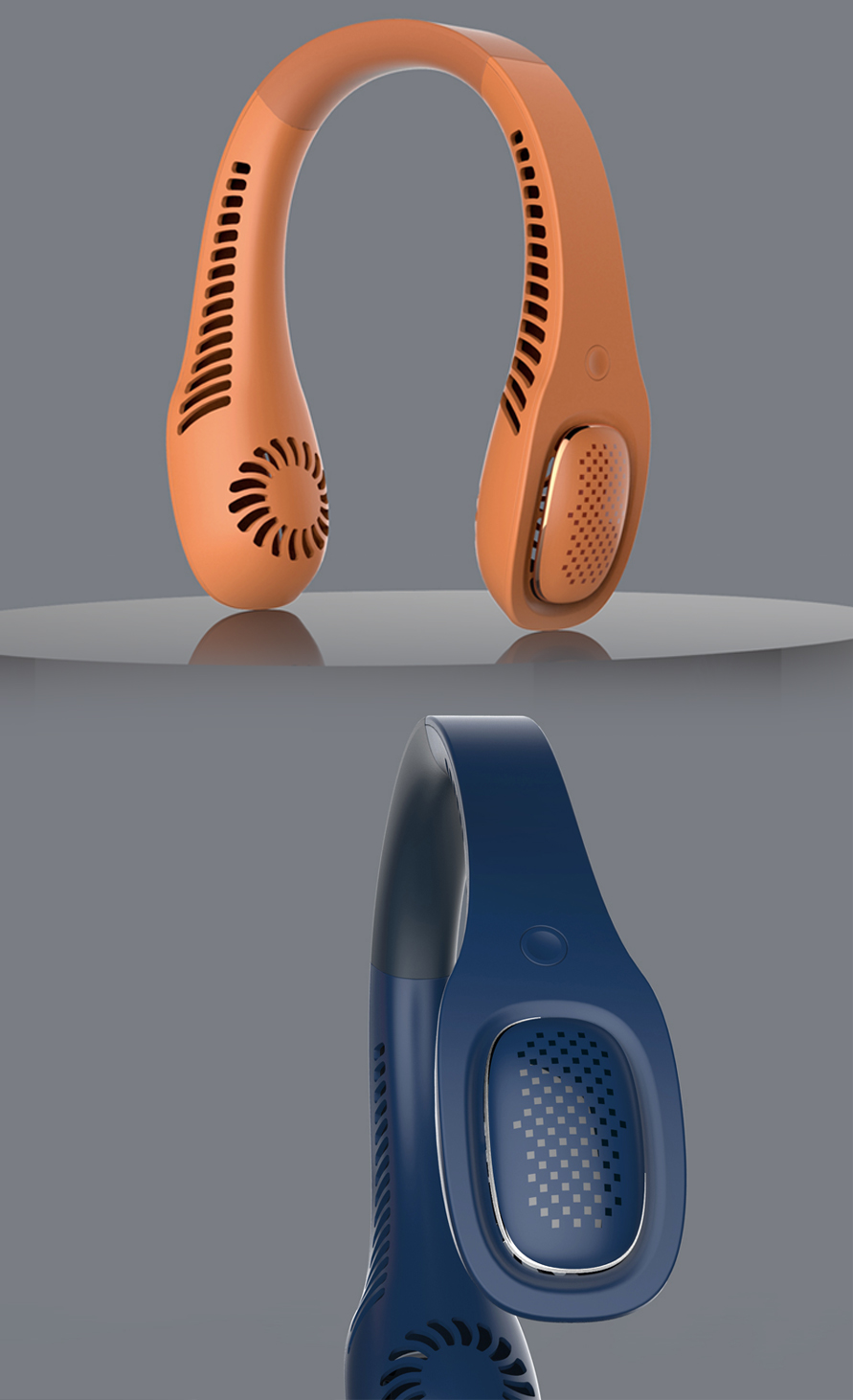 Hanging neck fan design case，